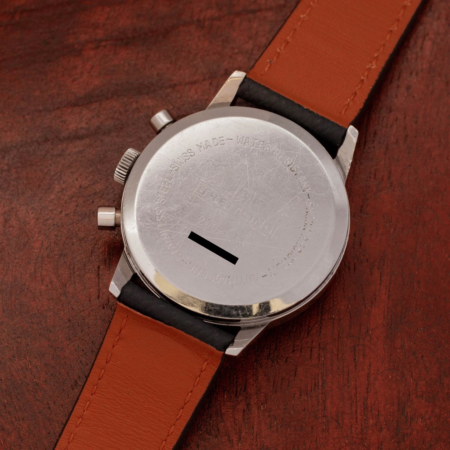 Breitling Top Time 2002-33 (1970) - Black dial 36 mm Steel case (5/8)