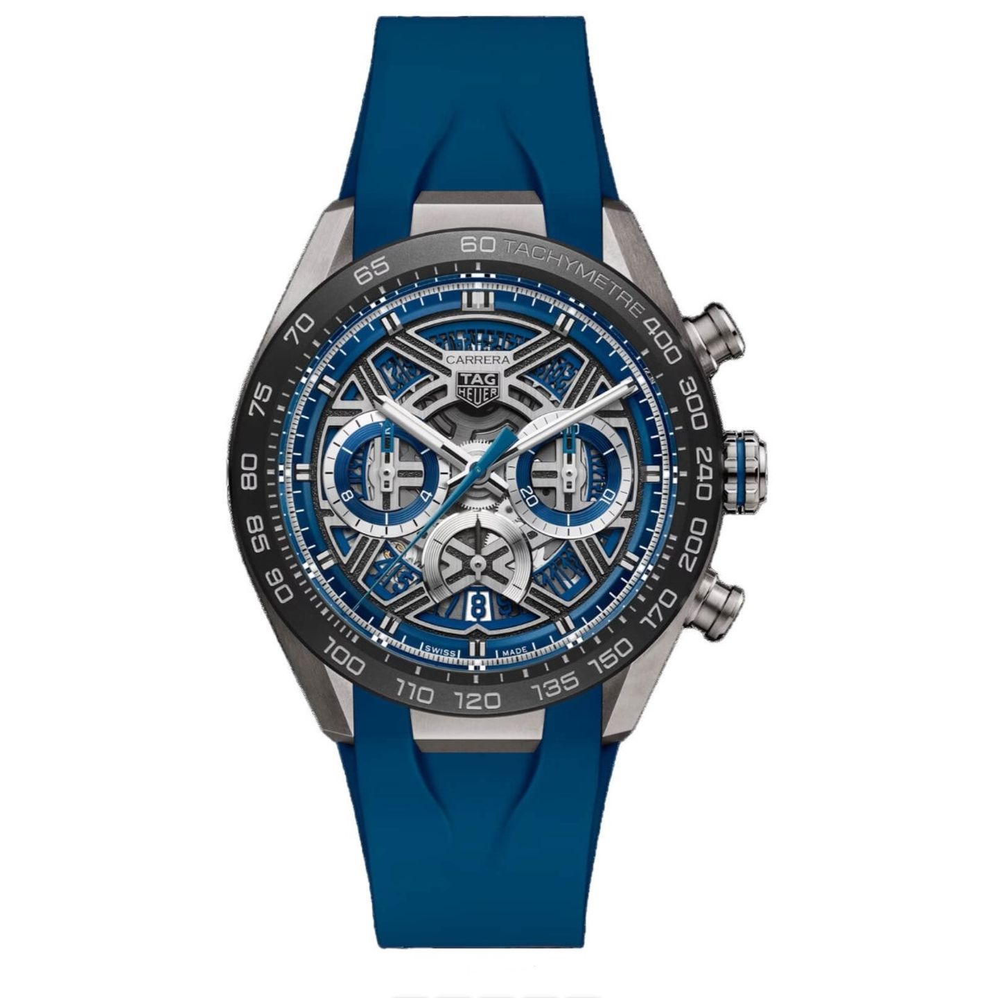 TAG Heuer Carrera CBU2081.FT6274 (2024) - Blauw wijzerplaat 44mm Staal (1/1)