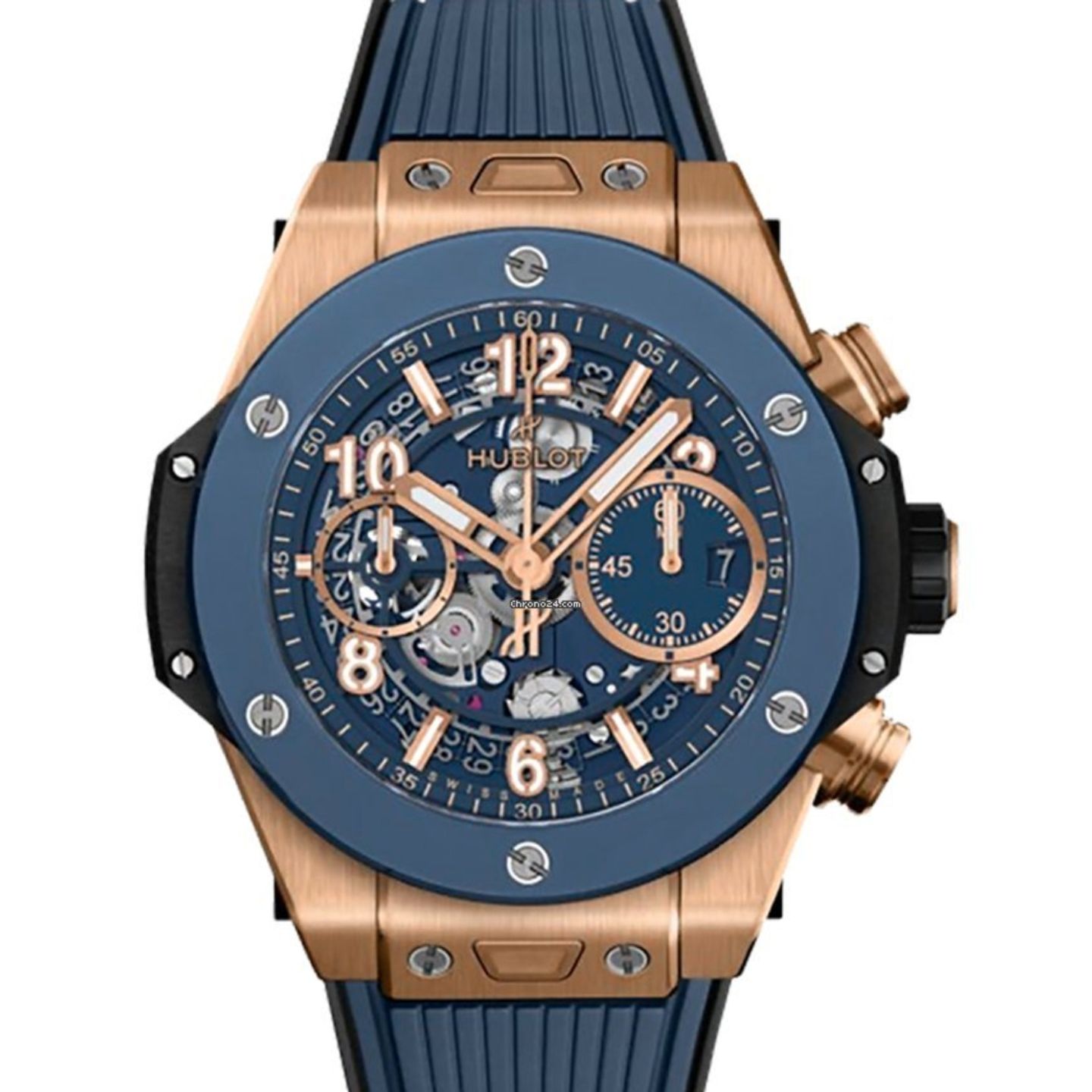 Hublot Big Bang Unico 441.OL.5181.RX (2023) - Transparent dial 42 mm Rose Gold case (1/1)