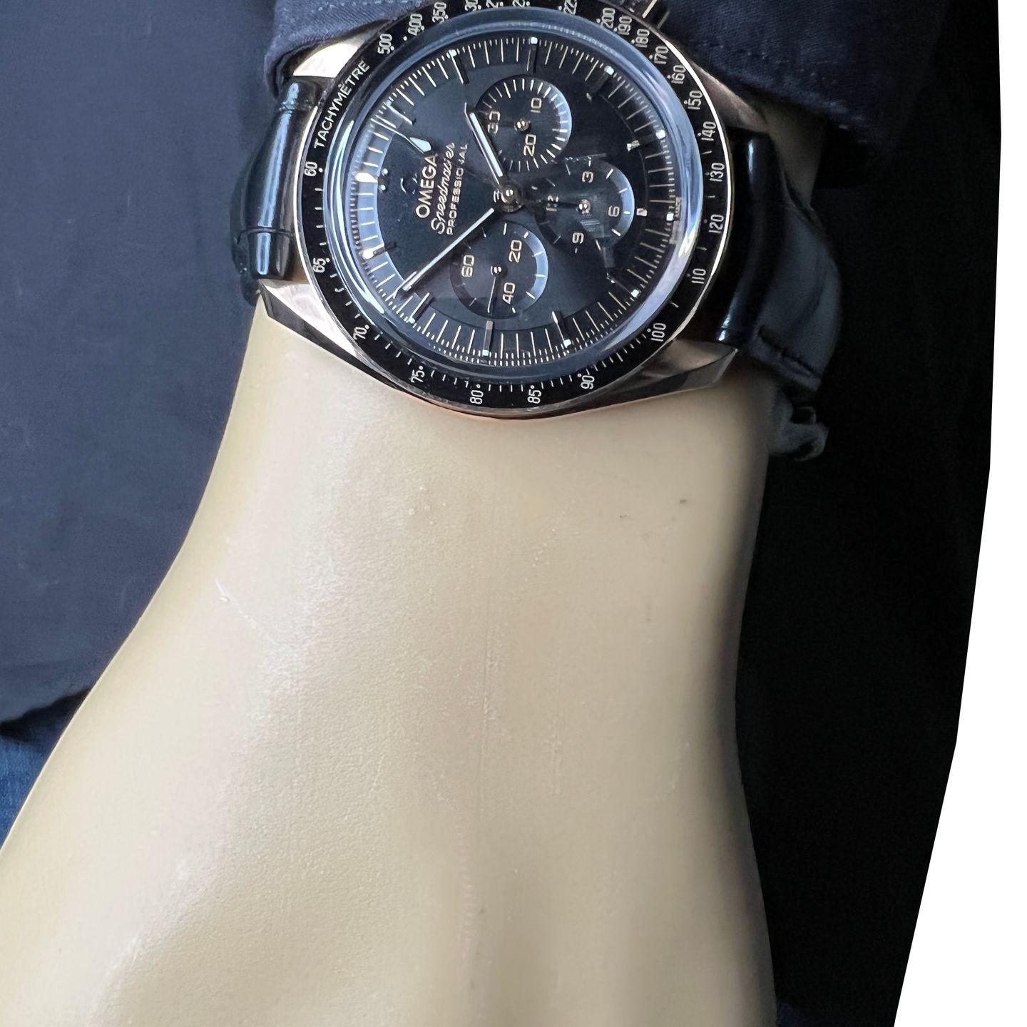 Omega Speedmaster Professional Moonwatch 310.63.42.50.01.001 (2024) - Zwart wijzerplaat 42mm Roségoud (3/8)