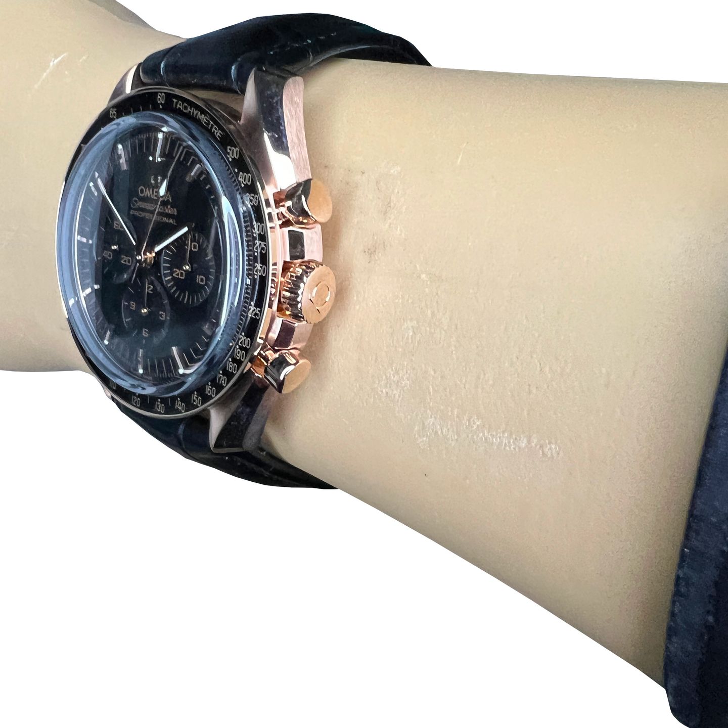 Omega Speedmaster Professional Moonwatch 310.63.42.50.01.001 (2024) - Zwart wijzerplaat 42mm Roségoud (5/8)