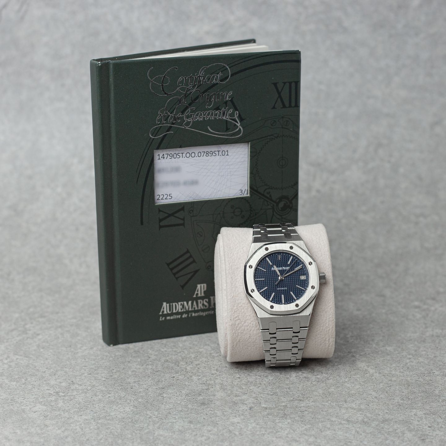 Audemars Piguet Royal Oak 14790ST (2003) - Blue dial 36 mm Steel case (8/8)