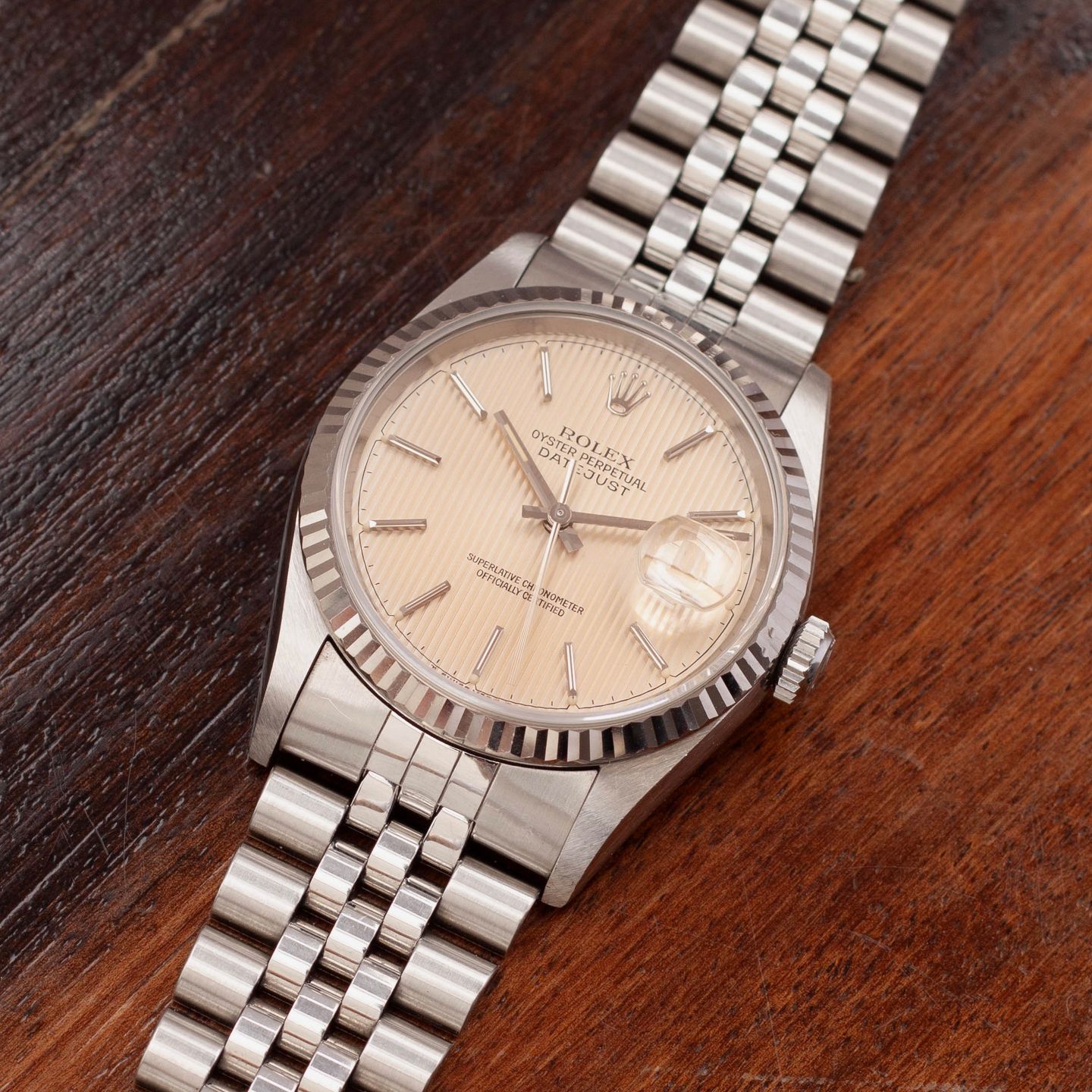 Rolex Datejust 36 16234 (1995) - Zilver wijzerplaat 36mm Staal (4/7)