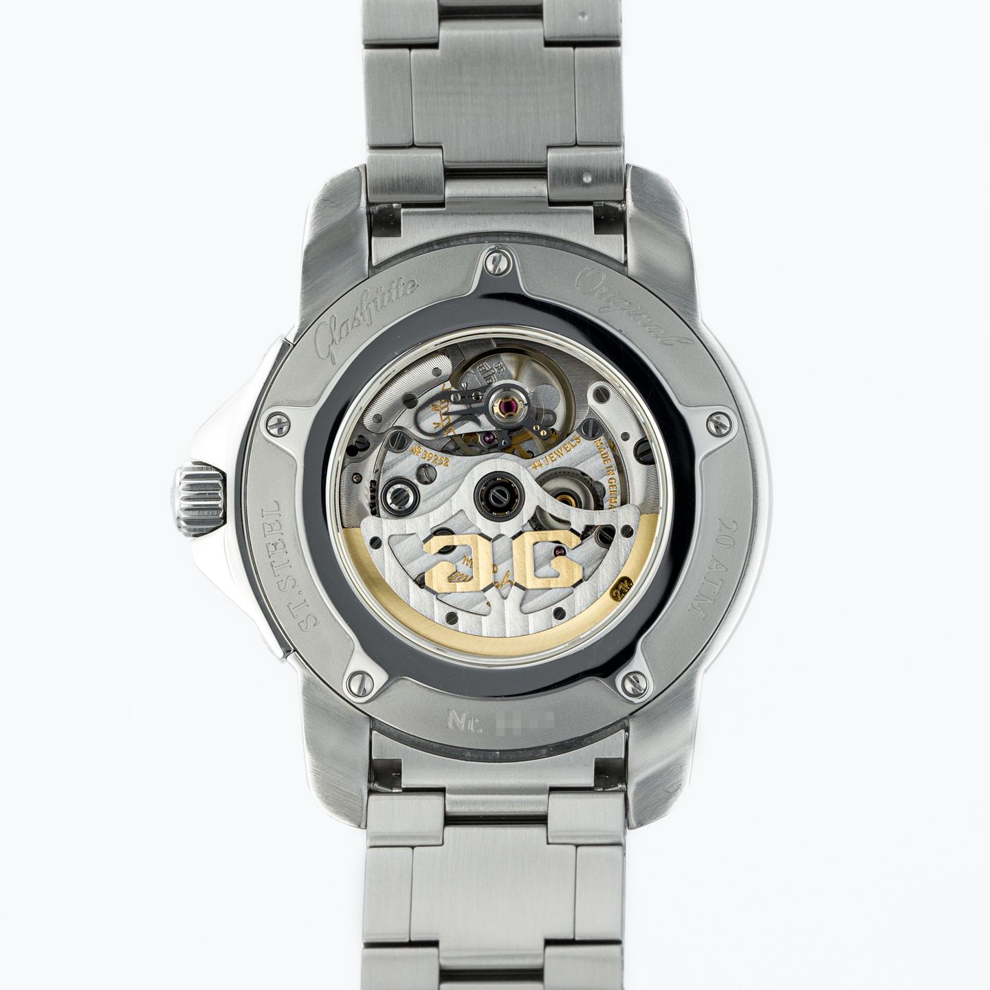 Glashütte Original Sport Evolution 39-42-43-03-14 (2020) - Black dial 42 mm Steel case (5/8)