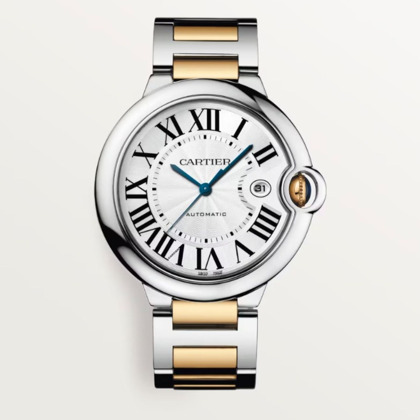 Cartier Ballon Bleu 42mm W2BB0031 (2023) - Zilver wijzerplaat 42mm Goud/Staal (1/1)