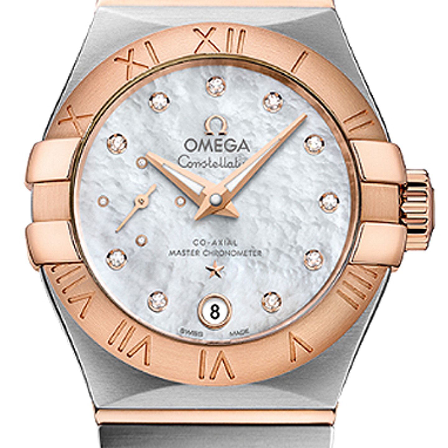 Omega Constellation Petite Seconde 127.20.27.20.55.001 (2024) - Parelmoer wijzerplaat 27mm Staal (1/1)