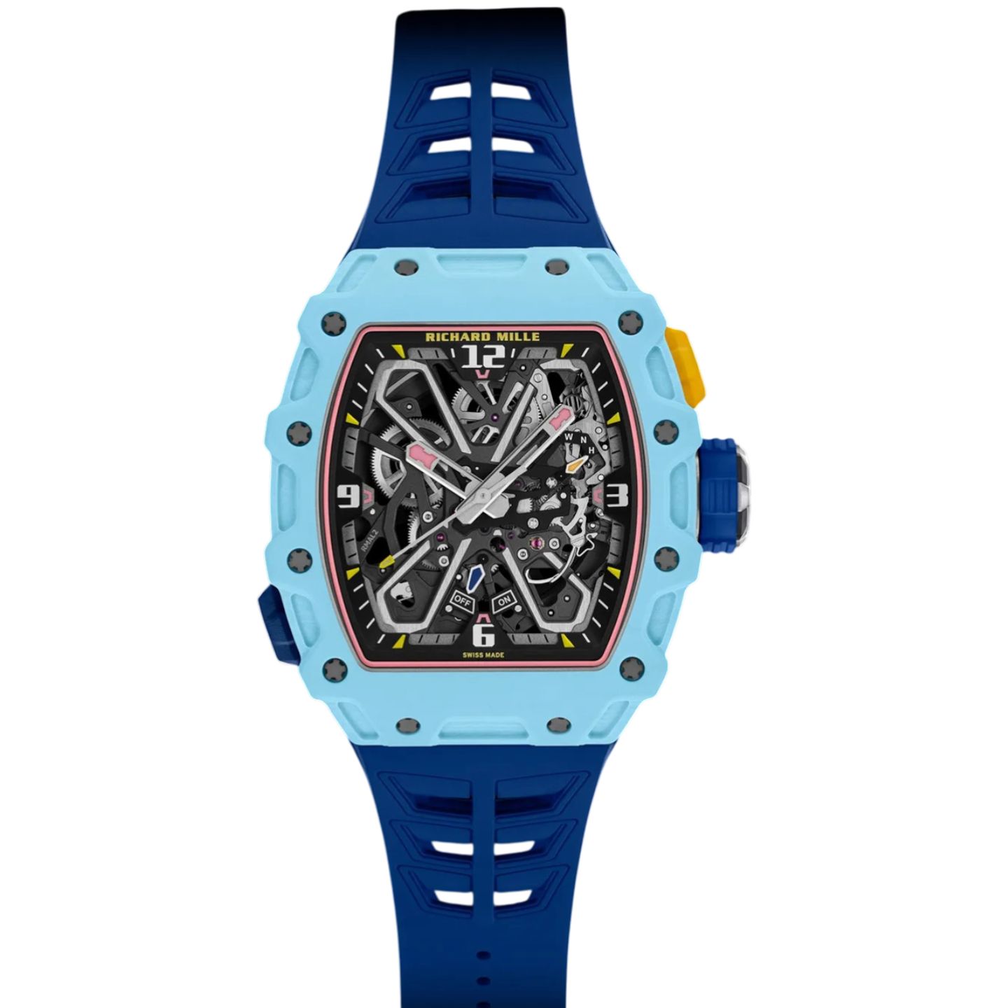 Richard Mille RM 035 RM35-03 (2025) - Transparant wijzerplaat 50mm Carbon (1/1)