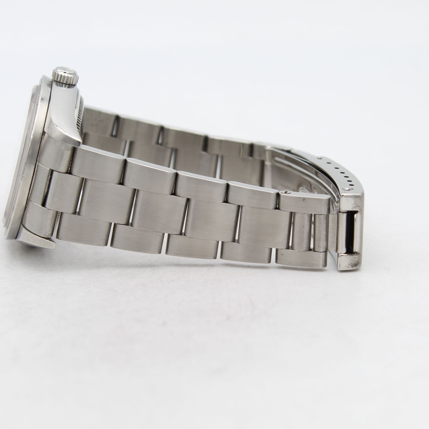 Rolex Air-King 14010 (1995) - Blauw wijzerplaat 34mm Staal (4/8)