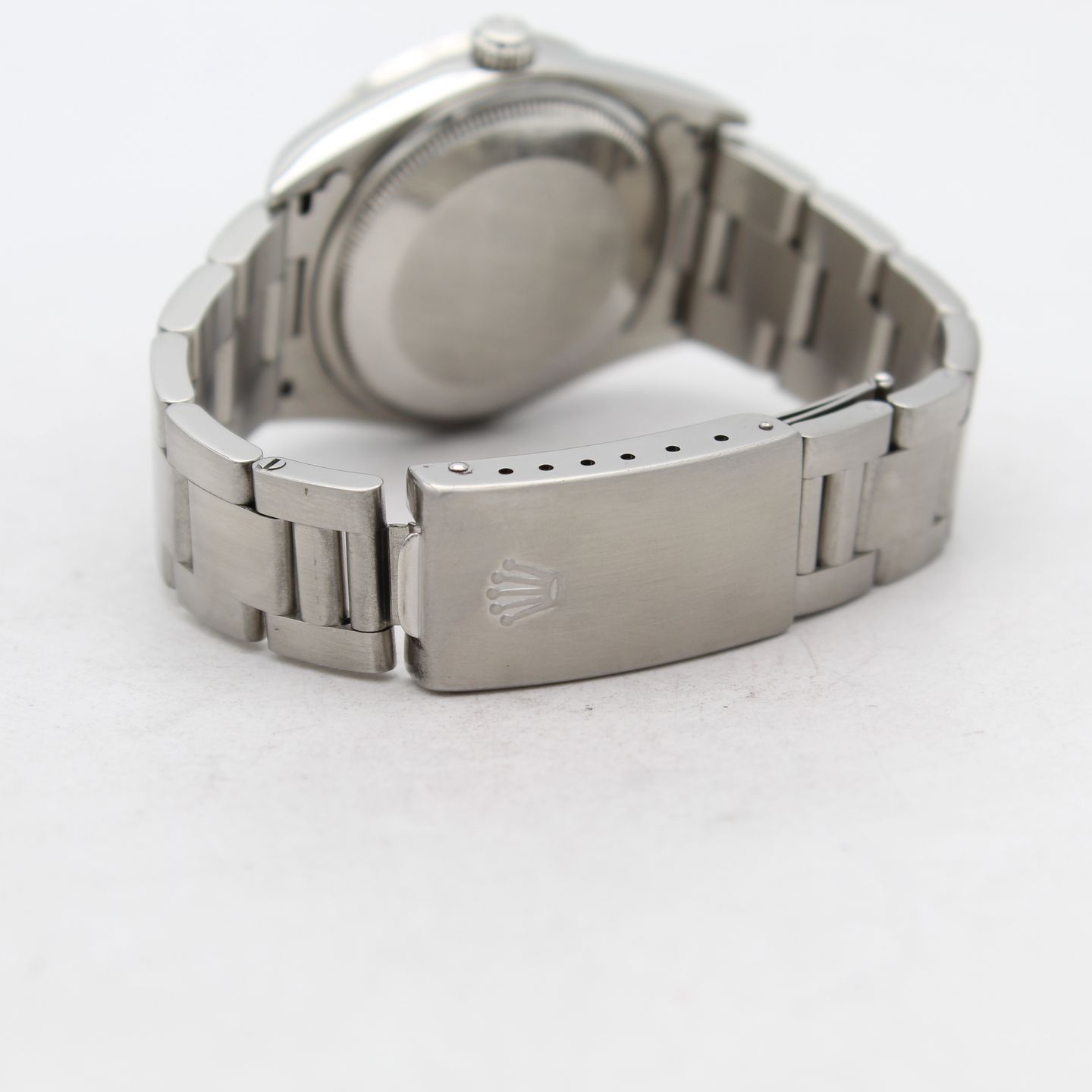 Rolex Air-King 14010 (1995) - Blauw wijzerplaat 34mm Staal (5/8)