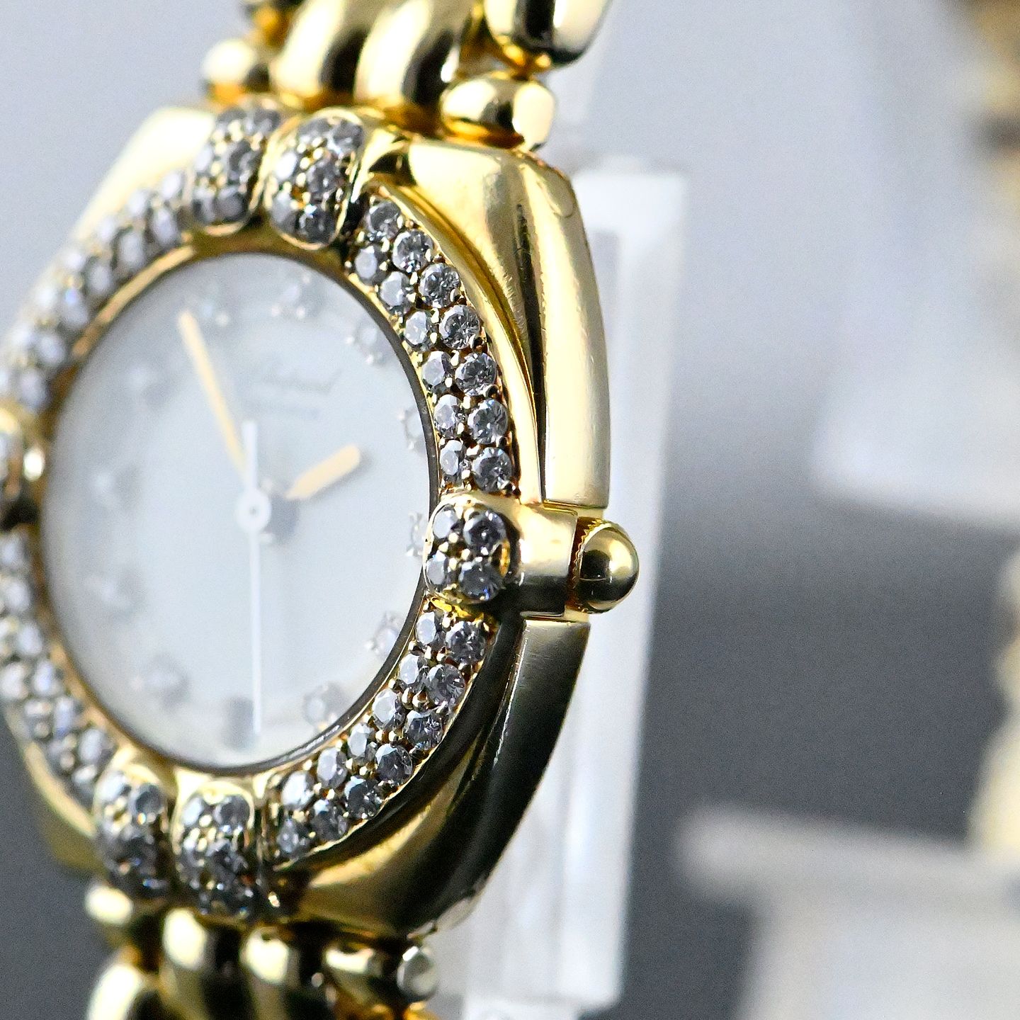 Chopard Gstaad 5229 (2013) - White dial 24 mm Yellow Gold case (8/8)