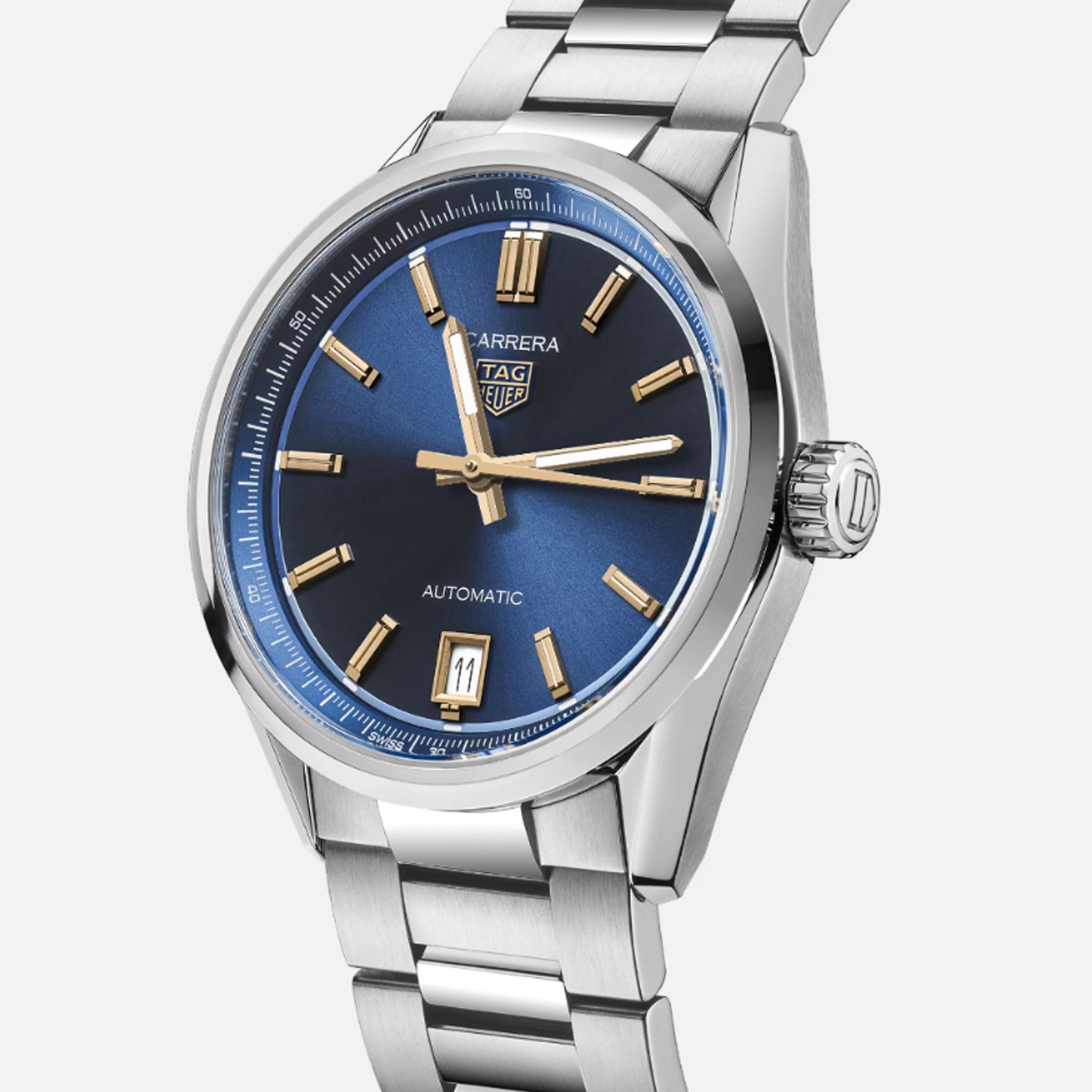 TAG Heuer Carrera Lady WBN2311.BA0001 (2024) - Blauw wijzerplaat 36mm Staal (1/1)