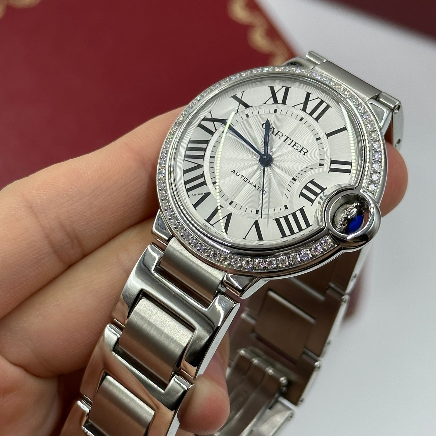 Cartier Ballon Bleu 36mm W4BB0024 - (8/8)