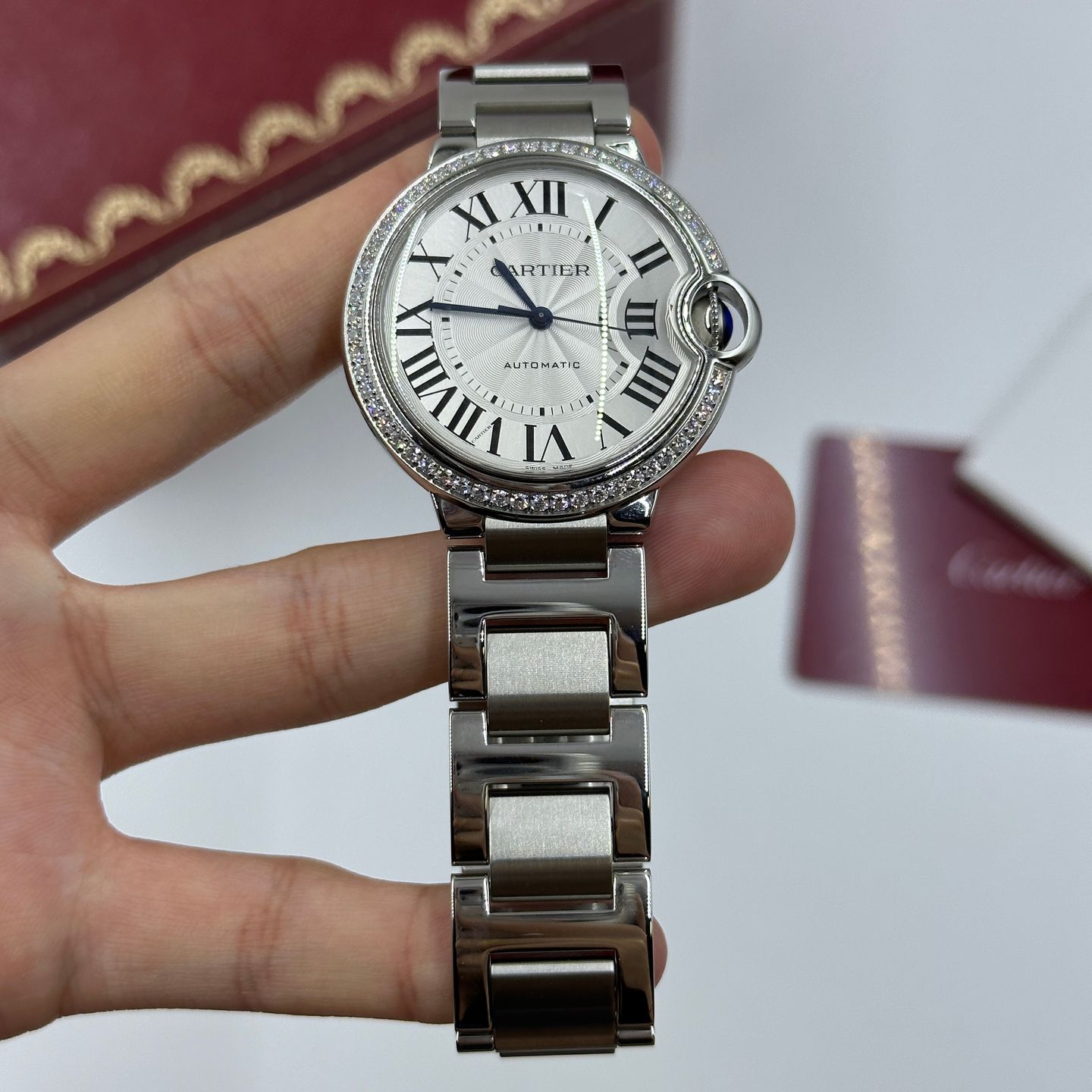 Cartier Ballon Bleu 36mm W4BB0024 - (6/8)