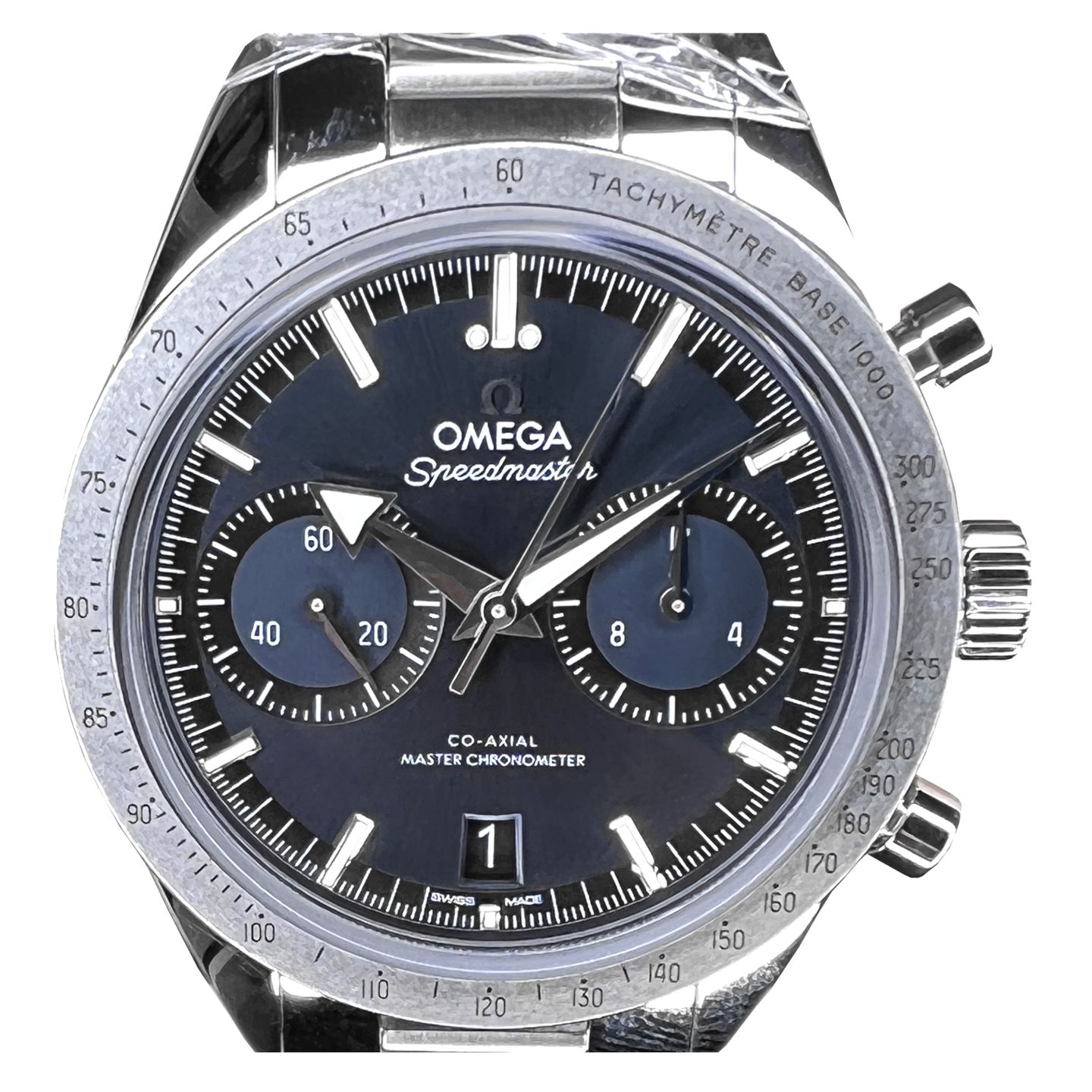 Omega Speedmaster '57 332.10.41.51.03.001 (2024) - Blue dial 41 mm Steel case (1/8)