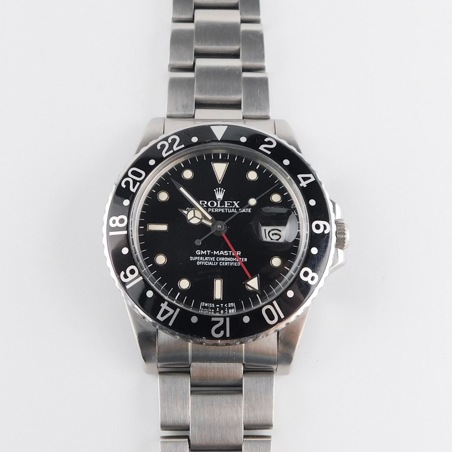 Rolex GMT-Master 16750 (1984) - Zwart wijzerplaat 40mm Staal (2/4)