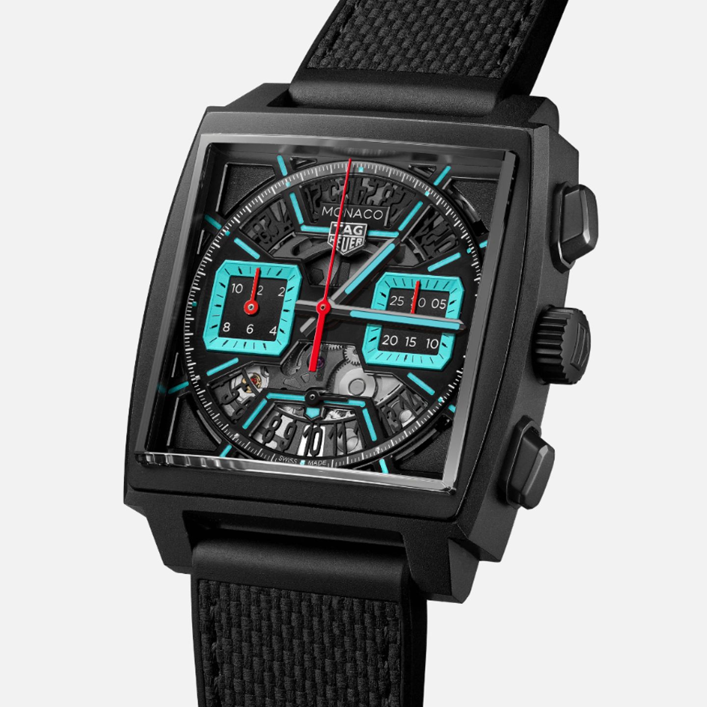 TAG Heuer Monaco CBL2184.FT6236 (2024) - Black dial 39 mm Titanium case (1/1)