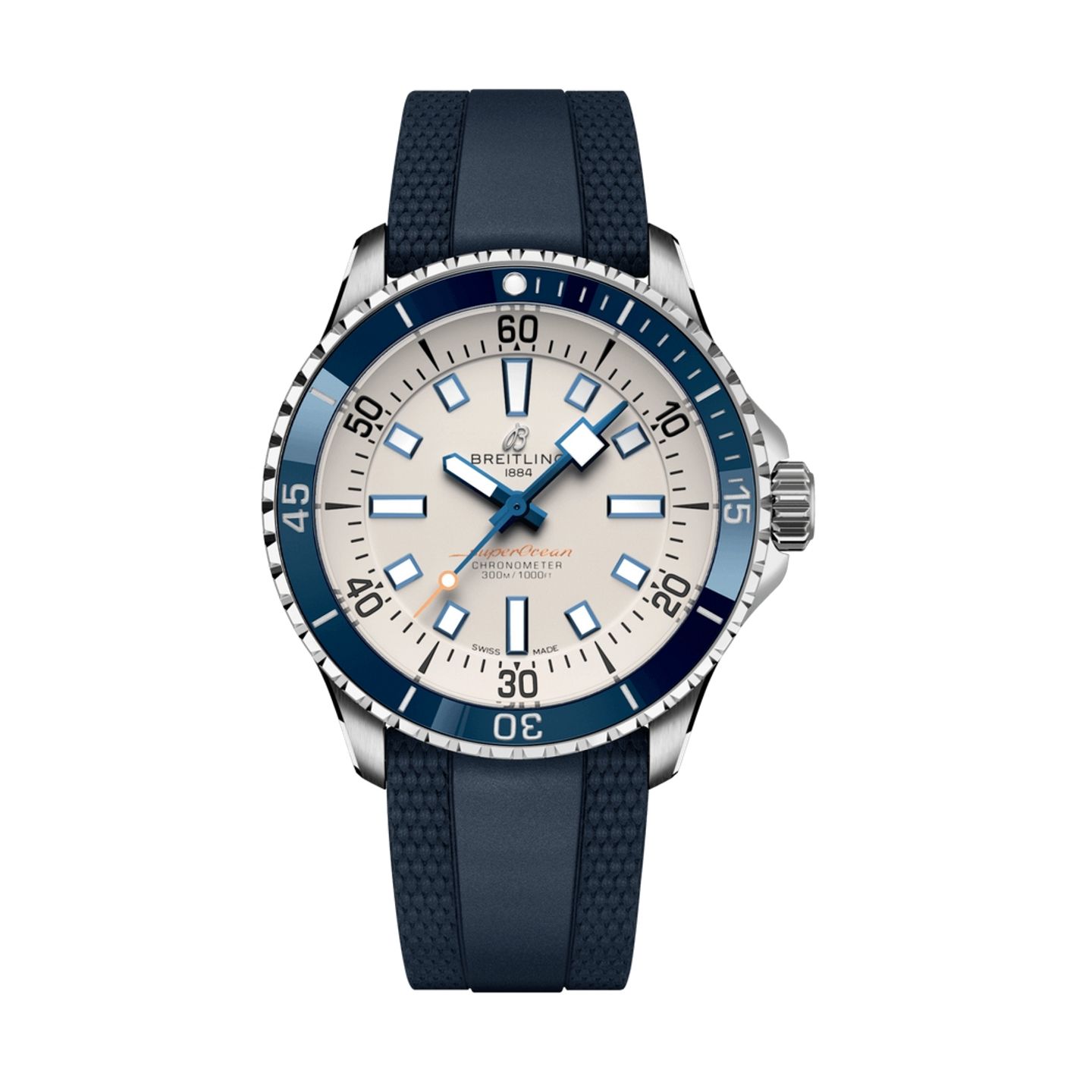 Breitling Superocean 42 A17375E71G1S1 (2023) - Zilver wijzerplaat 42mm Staal (1/1)