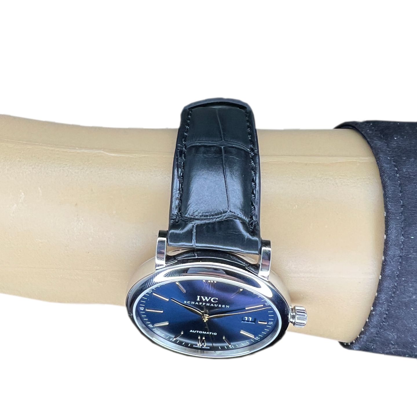 IWC Portofino Automatic IW356523 (2024) - Blue dial 40 mm Steel case (6/8)