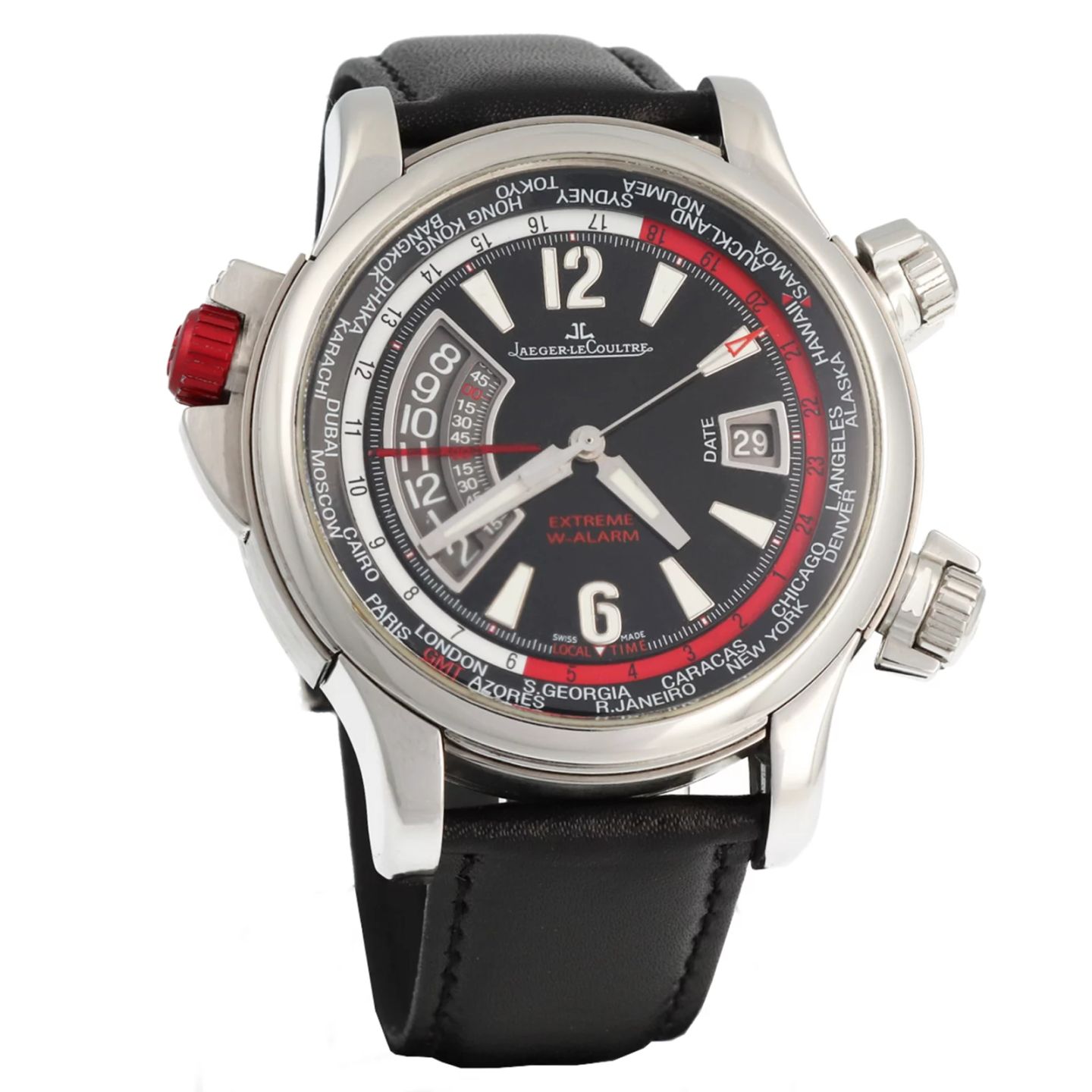 Jaeger-LeCoultre Master Compressor Extreme Q1778470 (Unknown (random serial)) - Black dial 46 mm Steel case (5/8)