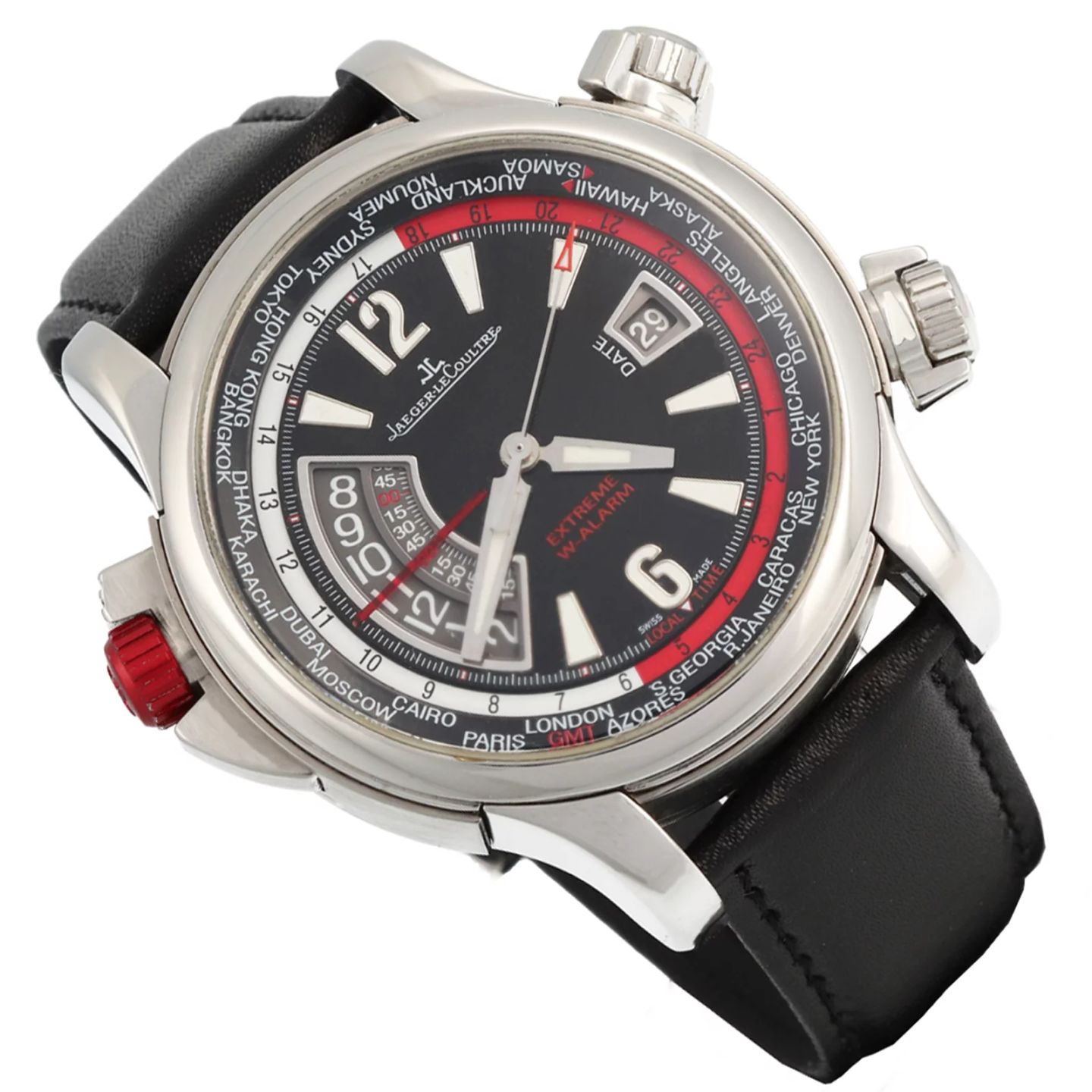 Jaeger-LeCoultre Master Compressor Extreme Q1778470 (Unknown (random serial)) - Black dial 46 mm Steel case (6/8)