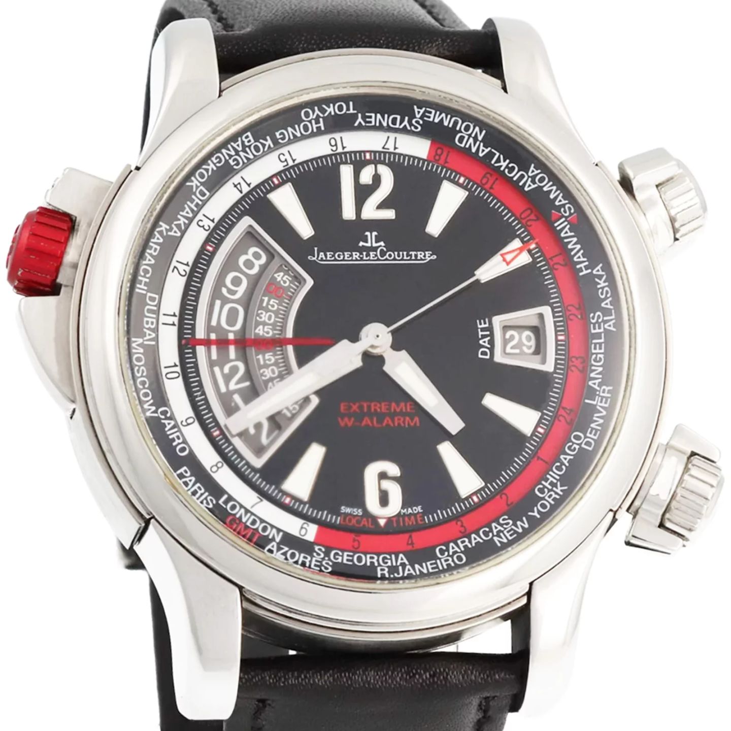 Jaeger-LeCoultre Master Compressor Extreme Q1778470 (Unknown (random serial)) - Black dial 46 mm Steel case (1/8)
