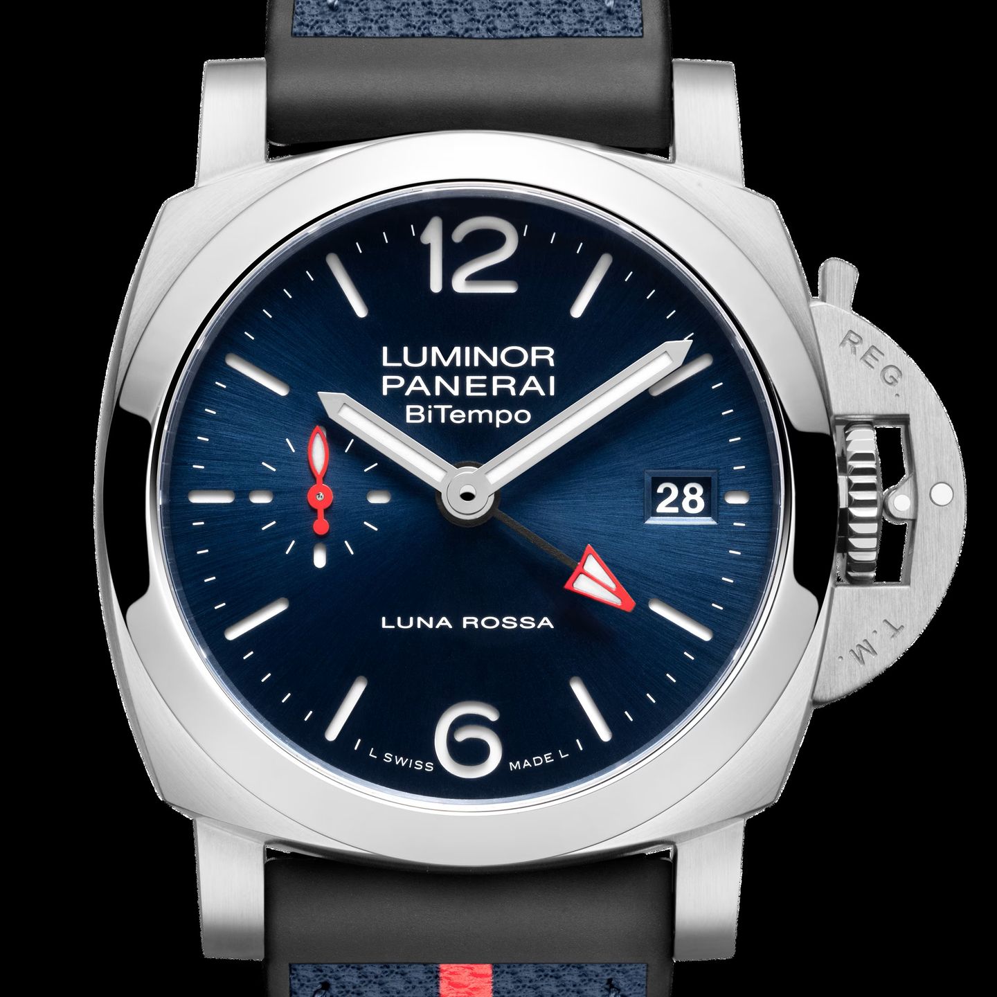 Panerai Luminor PAM01404 (2025) - Blauw wijzerplaat 40mm Staal (1/1)