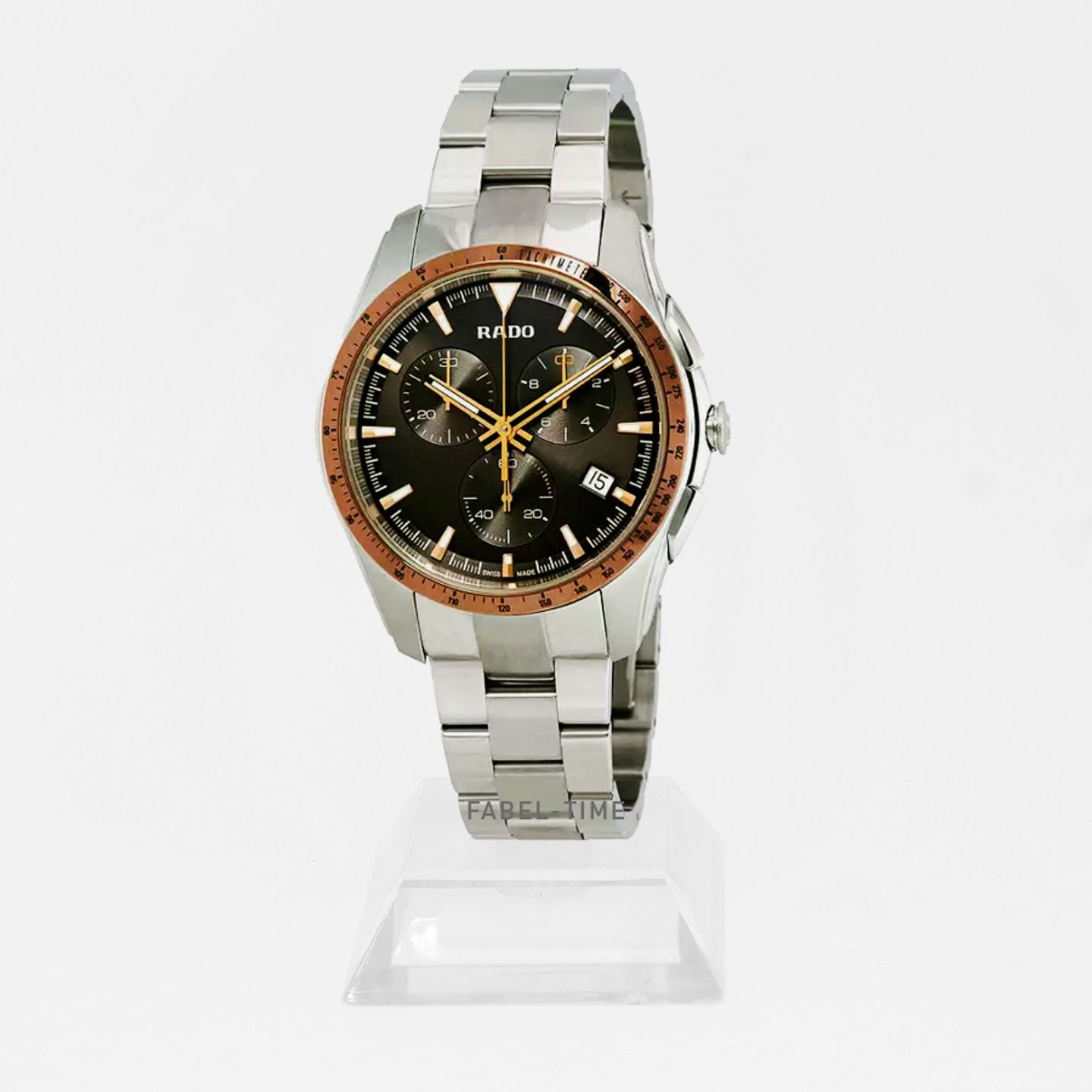 Rado HyperChrome R32259163 (2024) - Zwart wijzerplaat 45mm Staal (1/1)