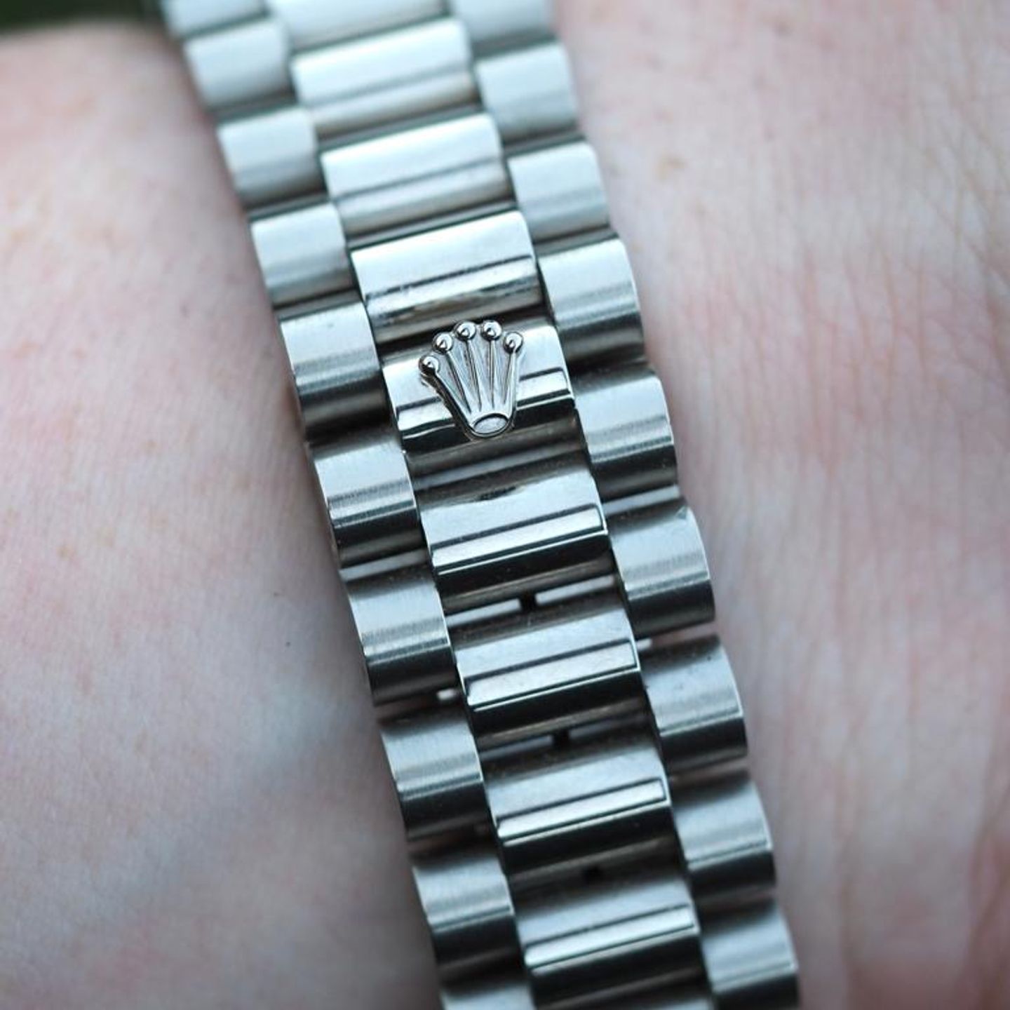 Rolex Day-Date 36 18239 (1990) - Zilver wijzerplaat 36mm Witgoud (6/6)