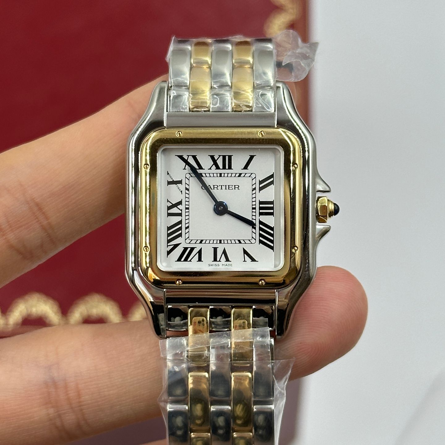 Cartier Panthère W2PN0007 (2023) - Zilver wijzerplaat 37mm Goud/Staal (6/8)