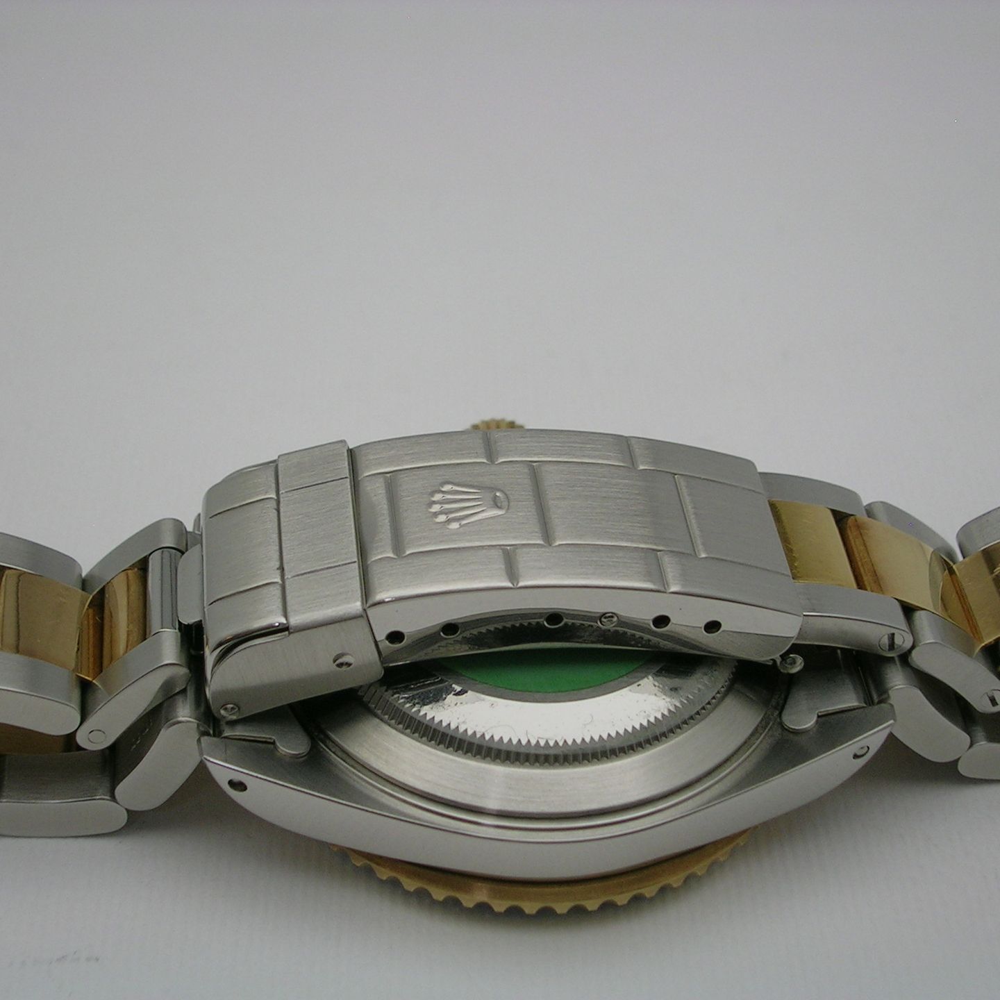 Rolex Submariner Date 16613 (1999) - Blue dial 40 mm Gold/Steel case (4/8)