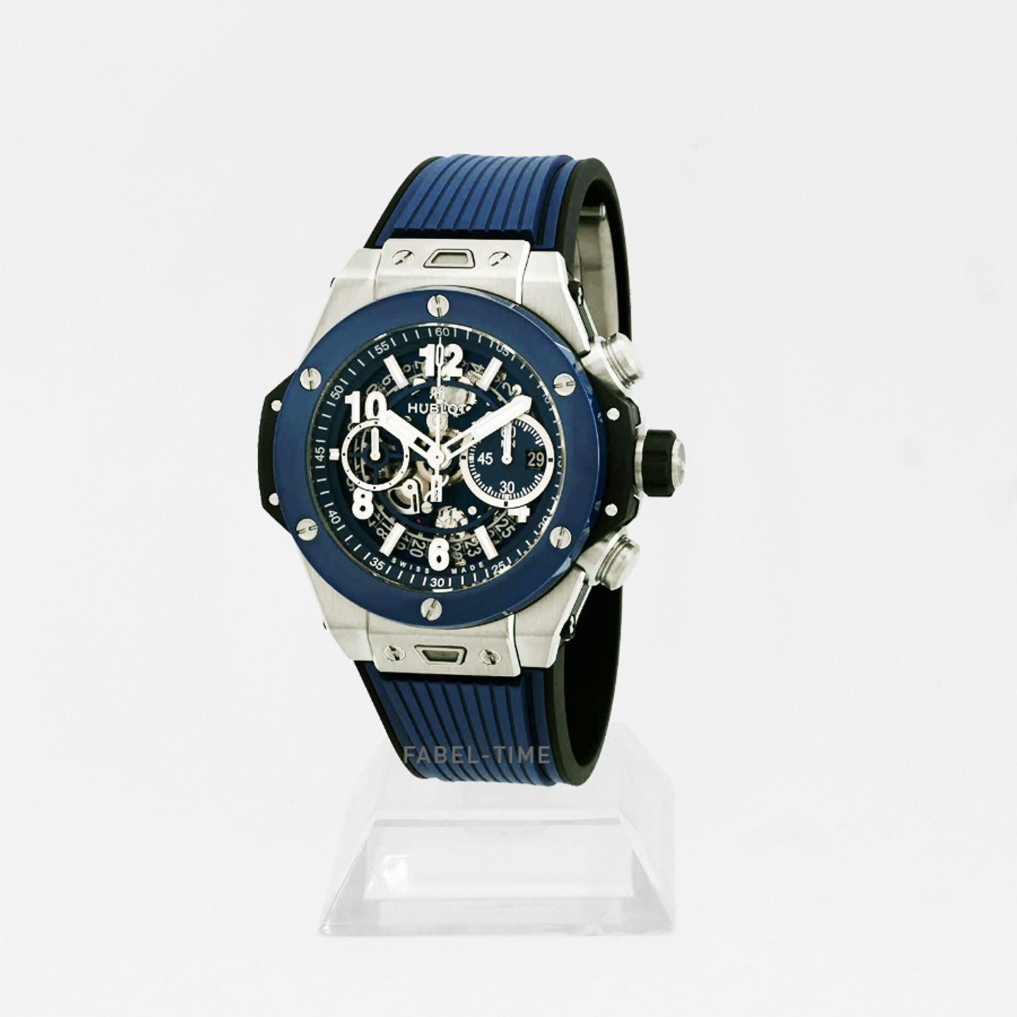 Hublot Big Bang Unico 421.NL.5170.RX (2024) - Transparant wijzerplaat 44mm Titanium (1/1)