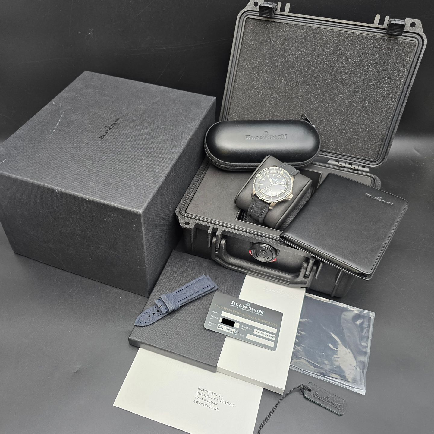 Blancpain Fifty Fathoms 5050-12B30-B52A - (8/8)