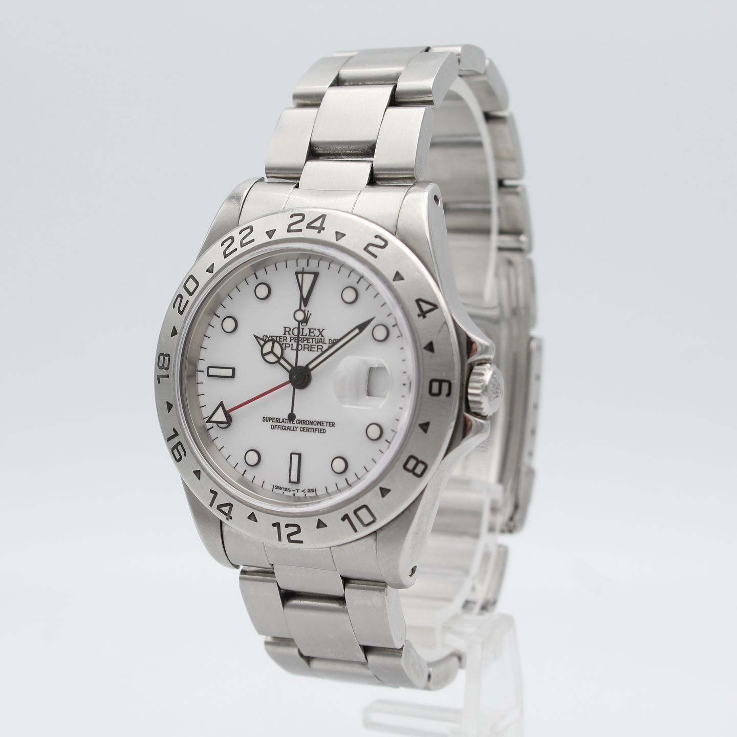 Rolex Explorer II 16570 (1996) - White dial 40 mm Steel case (2/8)