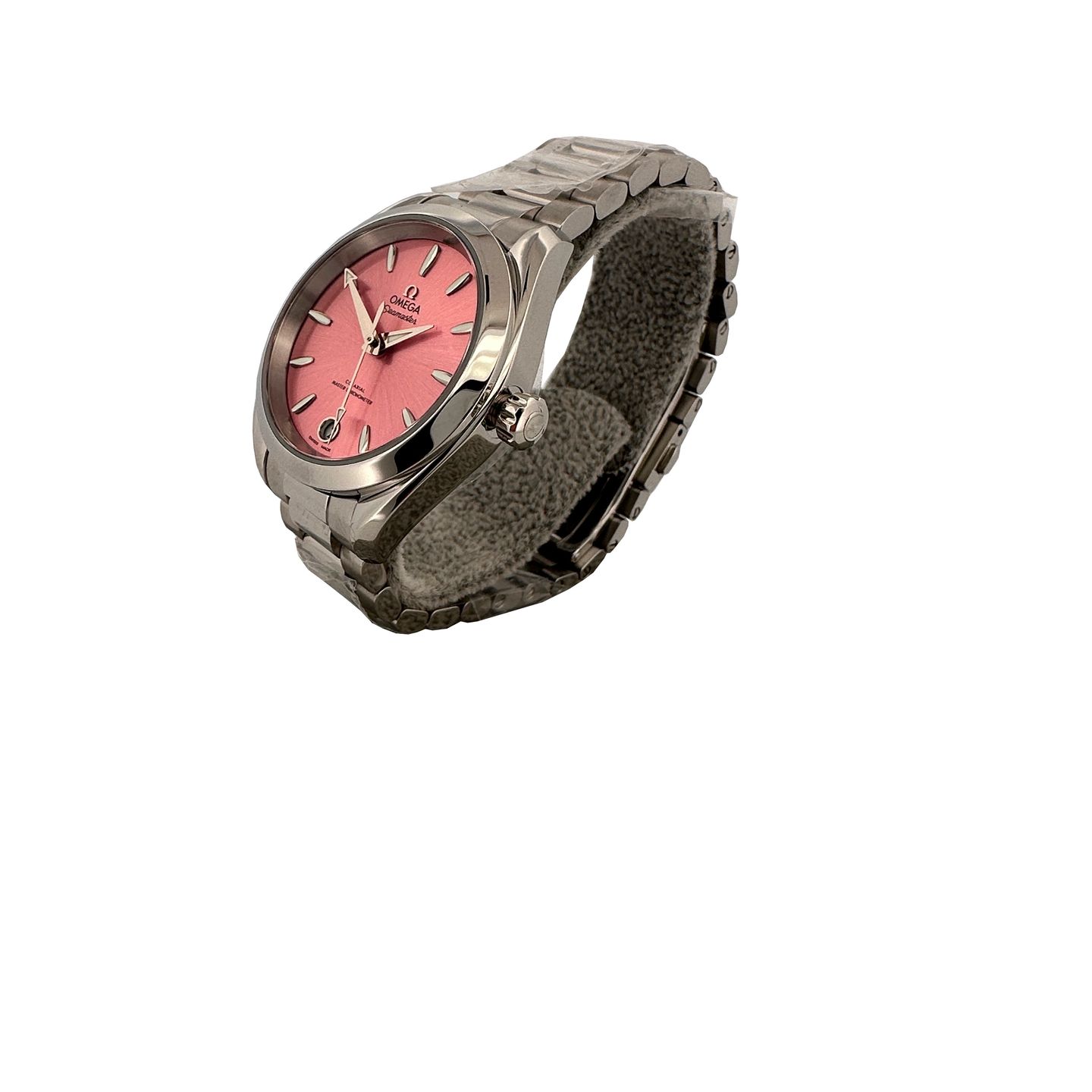 Omega Seamaster Aqua Terra 220.10.34.20.10.003 (2023) - Pink dial 34 mm Steel case (5/8)