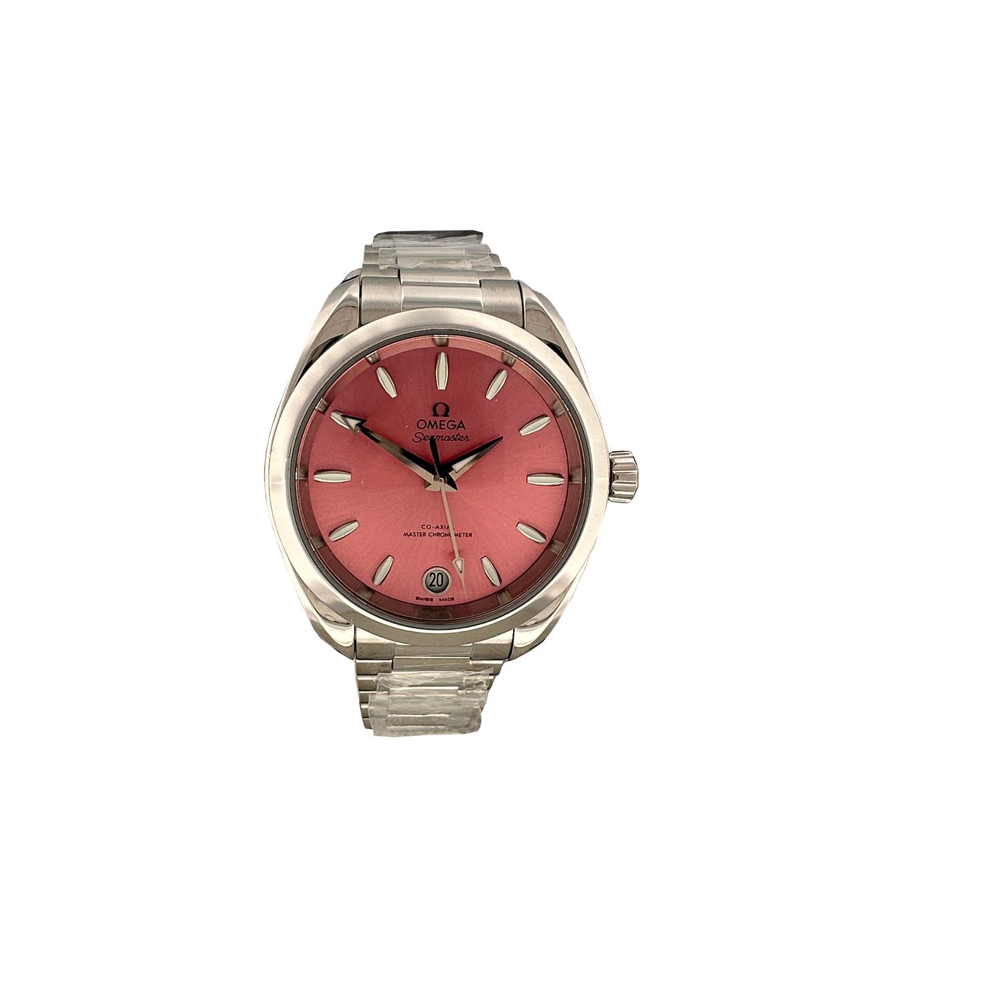 Omega Seamaster Aqua Terra 220.10.34.20.10.003 (2023) - Pink dial 34 mm Steel case (2/8)