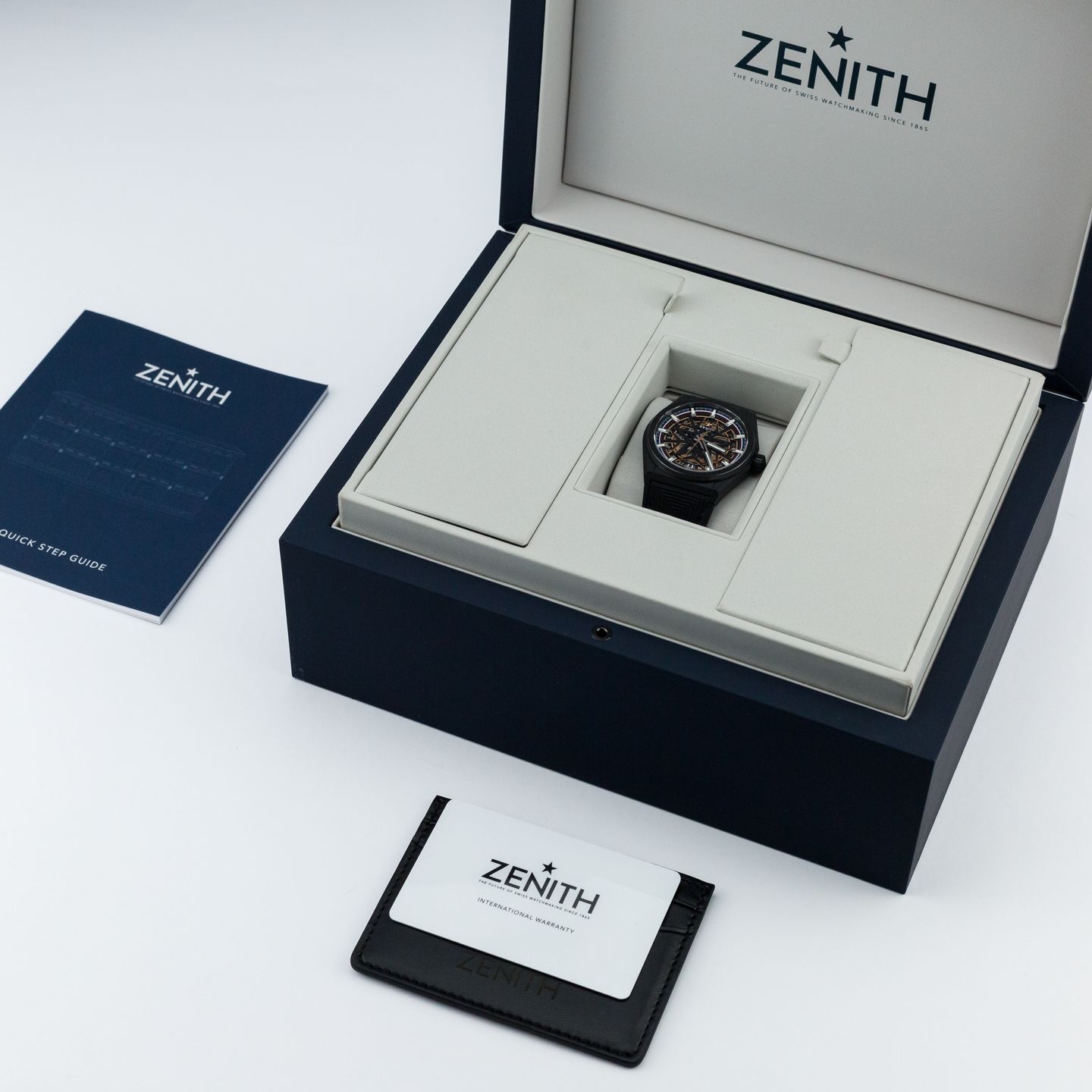 Zenith Defy 49.9000.670-1/22.R797 (2023) - Zwart wijzerplaat 41mm Keramiek (2/8)