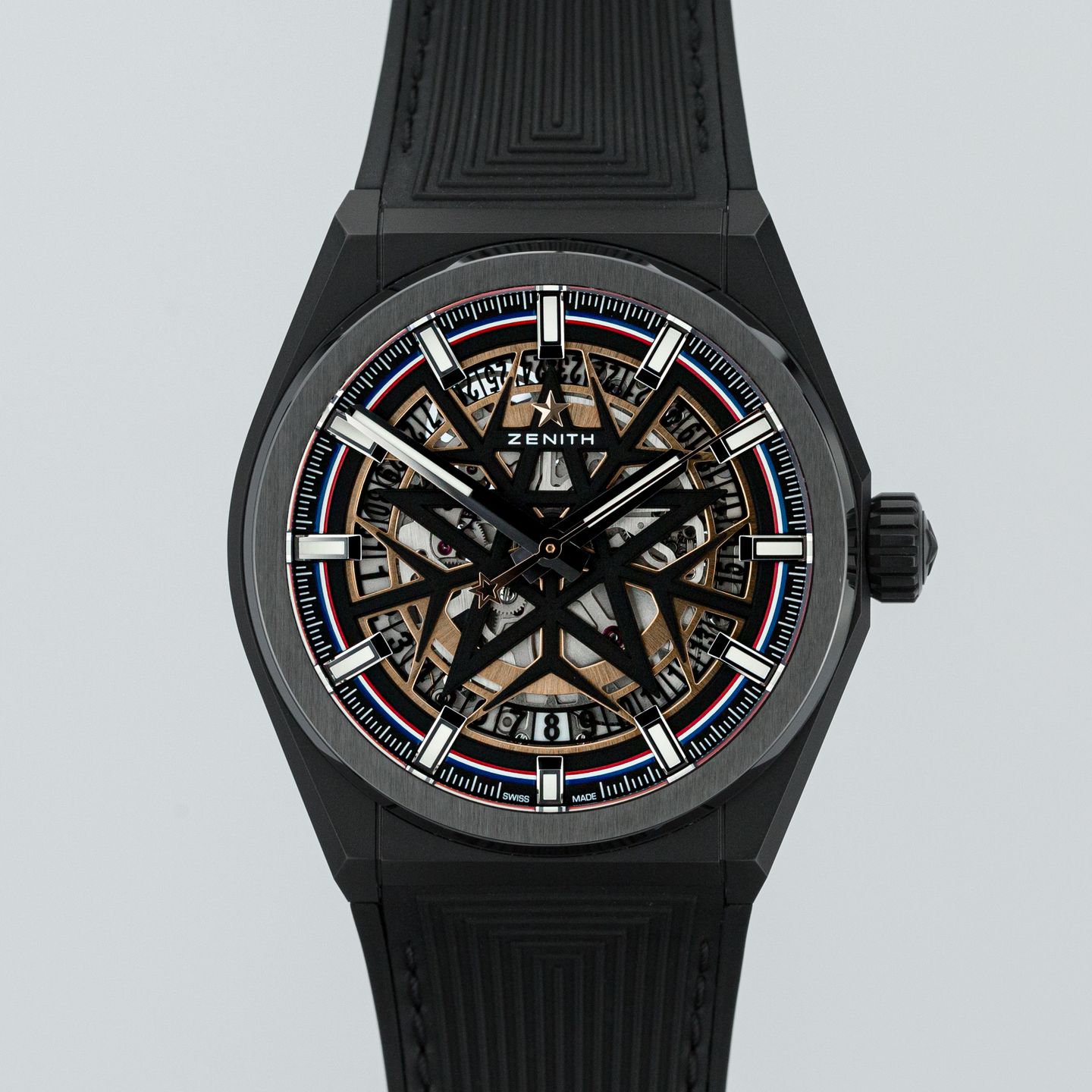 Zenith Defy 49.9000.670-1/22.R797 (2023) - Zwart wijzerplaat 41mm Keramiek (1/8)