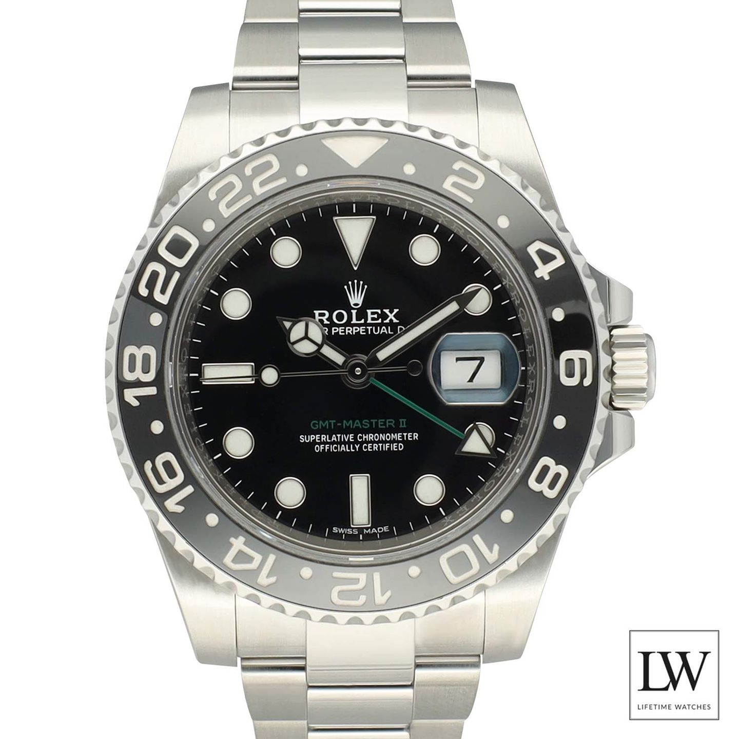 Rolex GMT-Master II 116710LN (2018) - Black dial 40 mm Steel case (2/8)