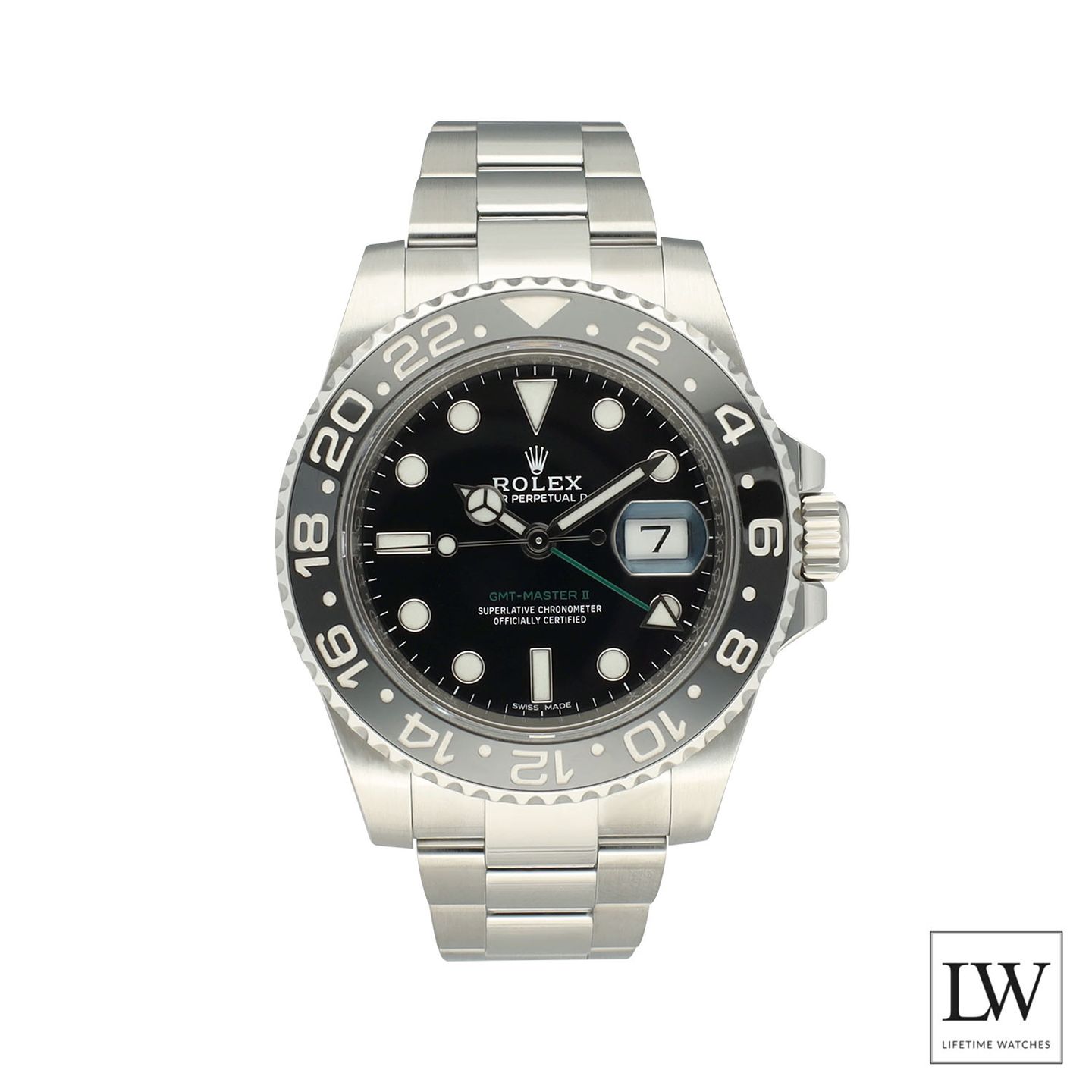 Rolex GMT-Master II 116710LN (2018) - Black dial 40 mm Steel case (3/8)
