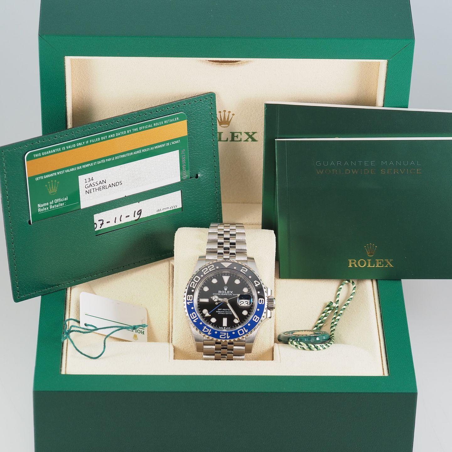 Rolex GMT-Master II 126710BLNR (2019) - Zwart wijzerplaat 40mm Staal (7/7)
