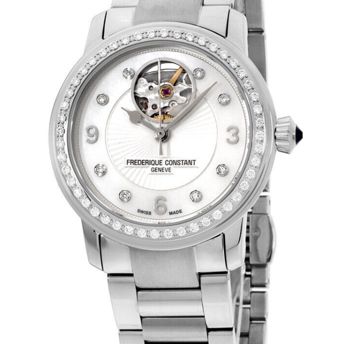 Frederique Constant Ladies Automatic Heart Beat FC-310HBAD2PD6B - (1/3)