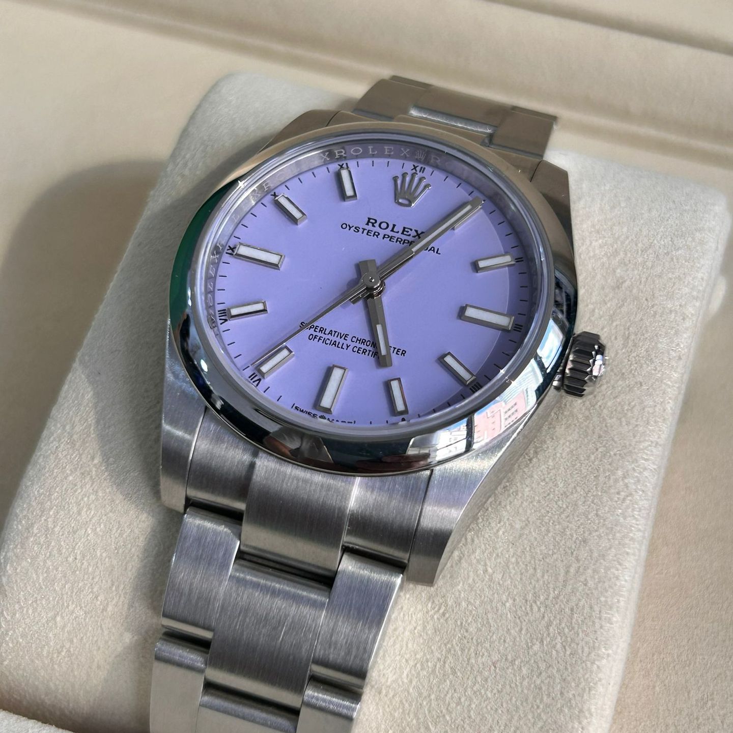 Rolex Oyster Perpetual 34 124200-0008 - (3/7)