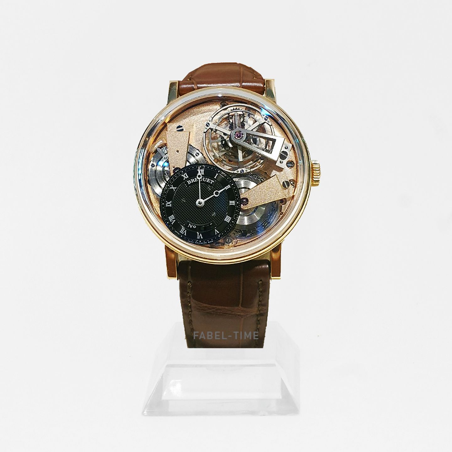 Breguet Tradition 7047BR/R9/9ZU (2024) - Zwart wijzerplaat 41mm Roségoud (1/1)