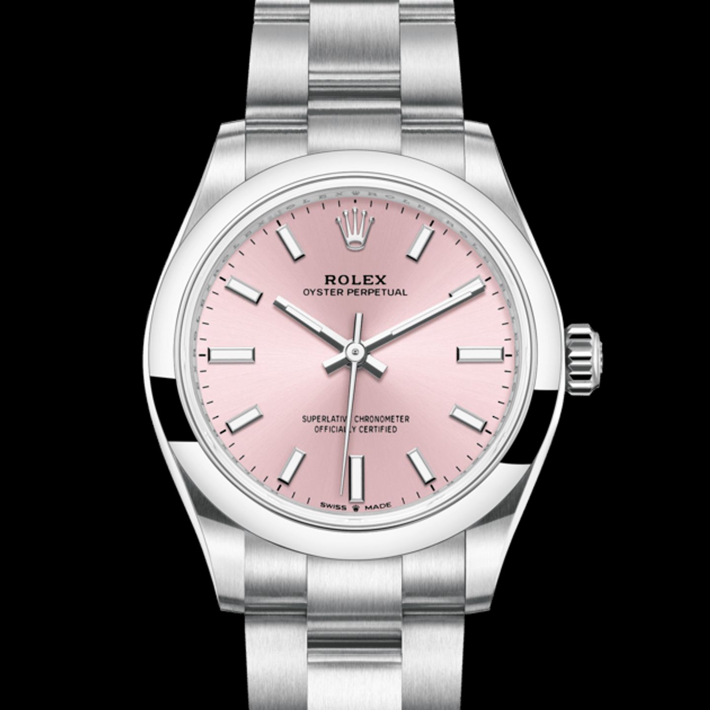 Rolex Oyster Perpetual 31 277200 (2022) - Pink dial 31 mm Steel case (1/3)