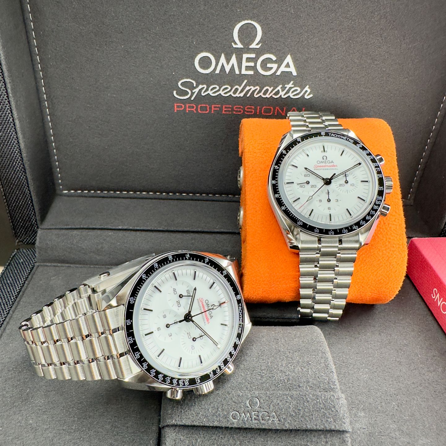 Omega Speedmaster Professional Moonwatch 310.30.42.50.04.001 (2024) - Wit wijzerplaat 42mm Staal (3/8)