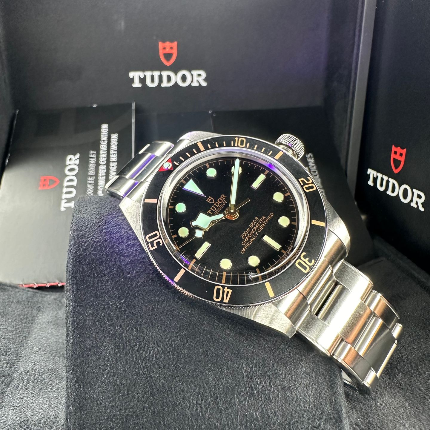 Tudor Black Bay Fifty-Eight 79030N (2023) - Black dial 39 mm Steel case (3/8)