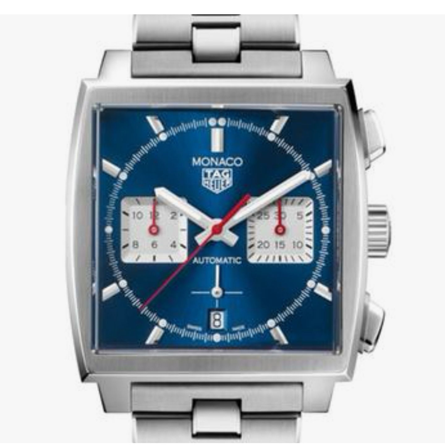 TAG Heuer Monaco CBL2111.BA0644 (2024) - Blauw wijzerplaat 39mm Staal (1/1)