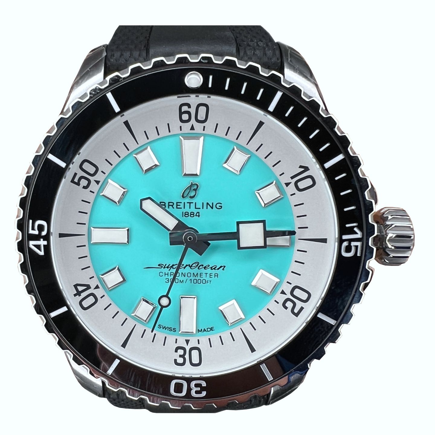 Breitling Superocean 44 A17376211L2S1 (2024) - Blauw wijzerplaat 44mm Staal (1/8)