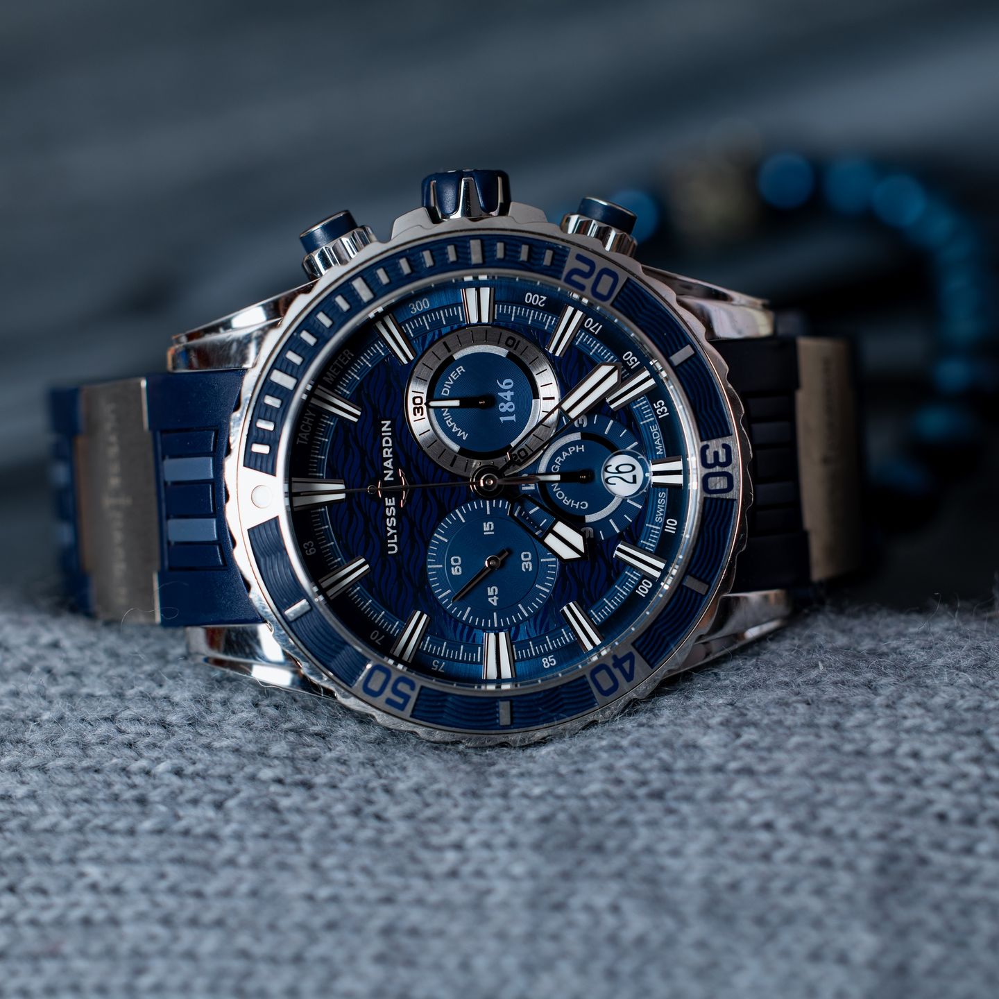 Ulysse Nardin Diver Chronograph 1503-151-3/93 - (3/6)