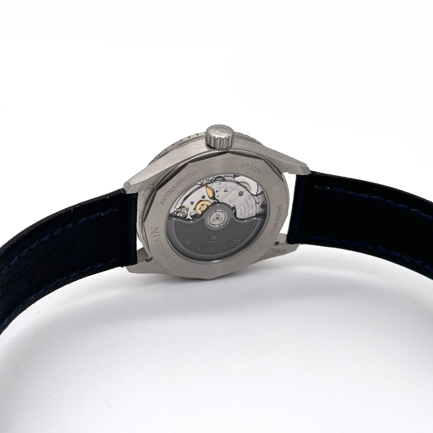 Blancpain Fifty Fathoms Bathyscaphe 5100-1140-O52A (2022) - Blue dial 39 mm Steel case (5/8)